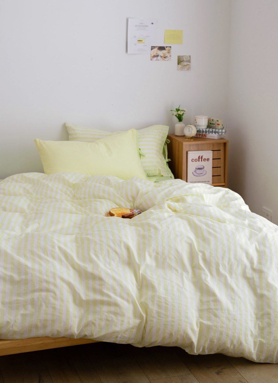 開心果優格 / 檸檬優格 - 華爾紗 ( 純棉 ) 枕套 / 2入組