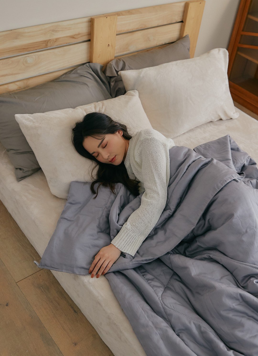 石墨烯溫感晚安被 - 冬被