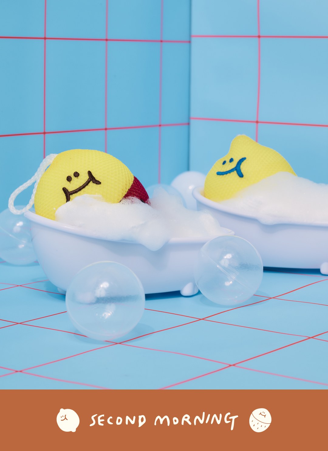 LEMONY&KUMI - 搓澡球 / Second Morning 正版授權