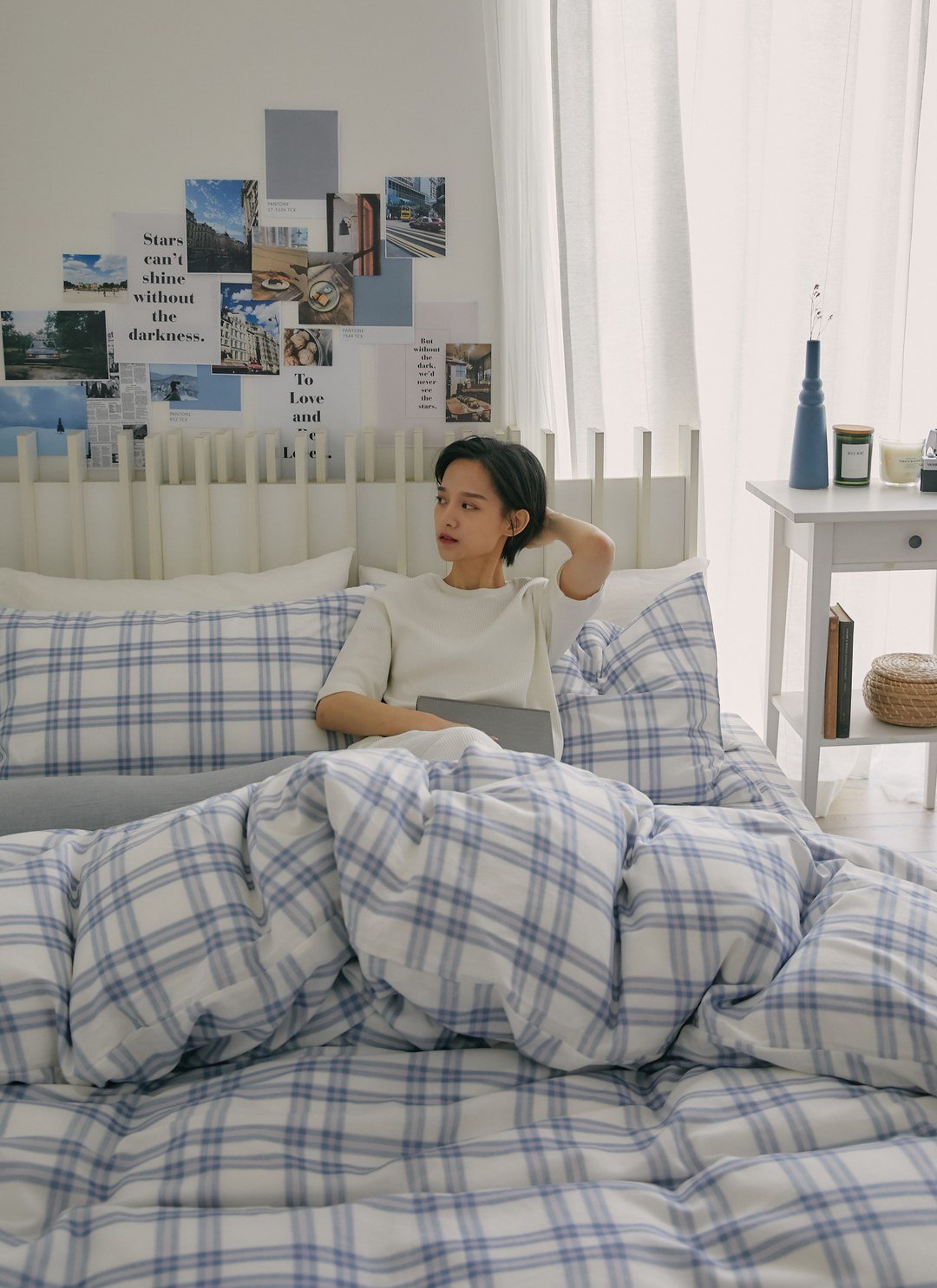 藍莓格格 - 雙層紗被套