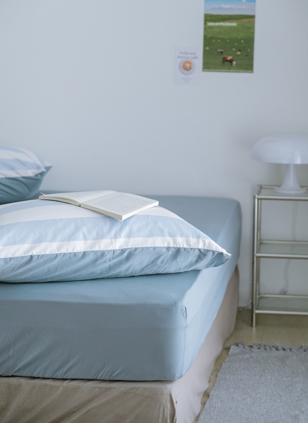 藍調 - 純棉床包組 ( 床包 + 枕套 )