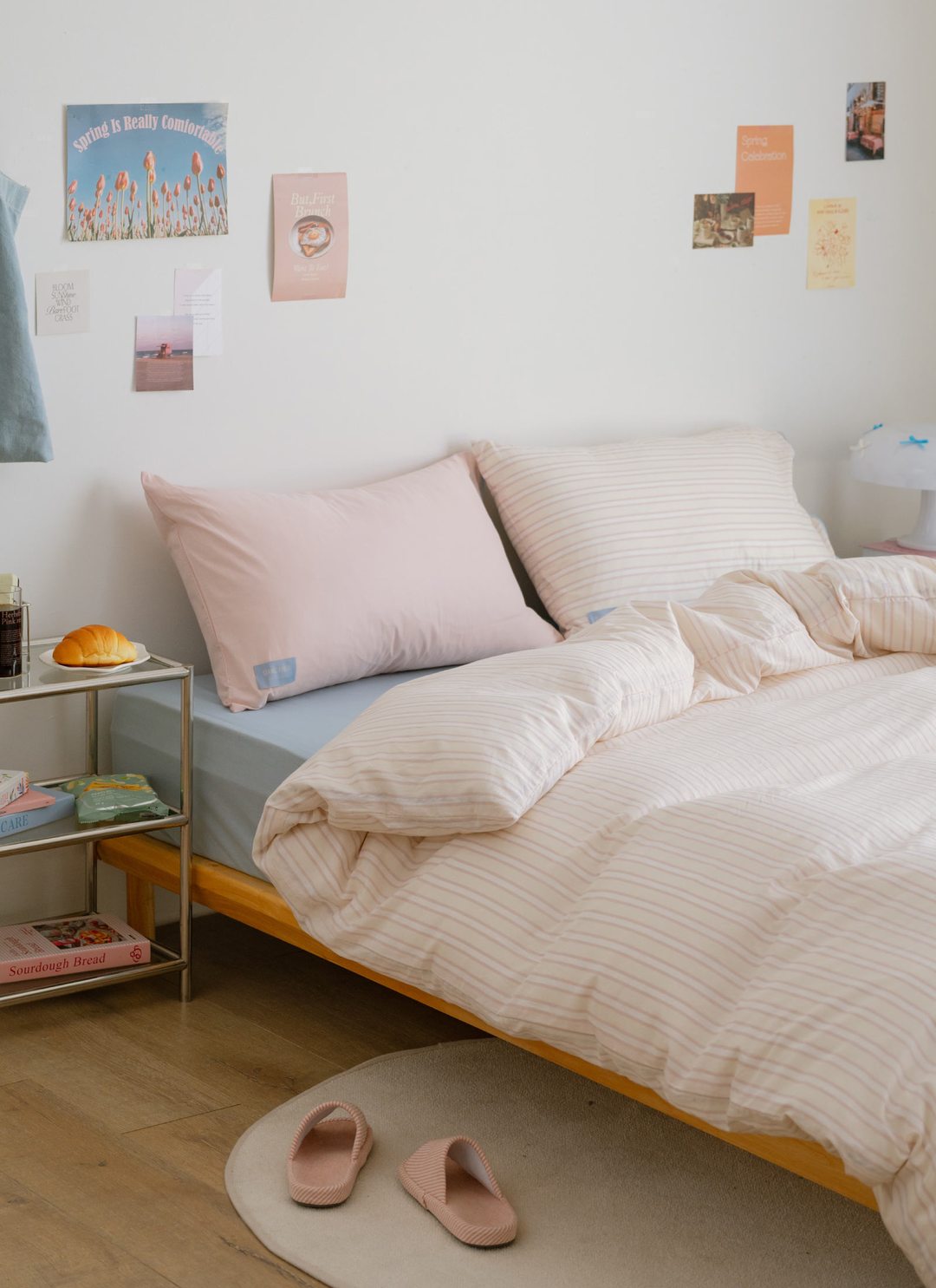 海鹽芝士 / 苺果芝士 - 華爾紗 ( 純棉 ) 枕套 / 2入組