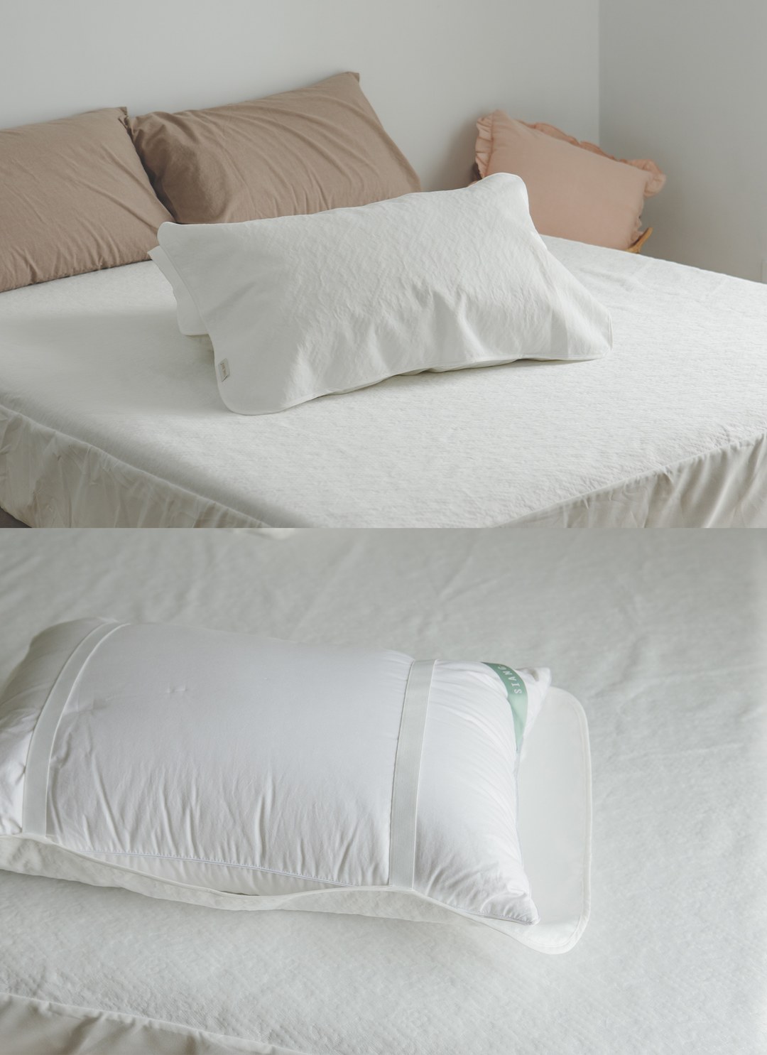 薄膜式防水抗菌枕墊 / 1入