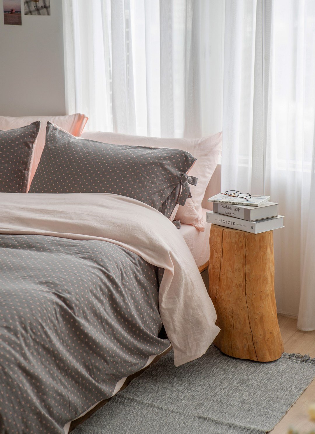 櫻染 - 二重紗 / 雙層紗被套