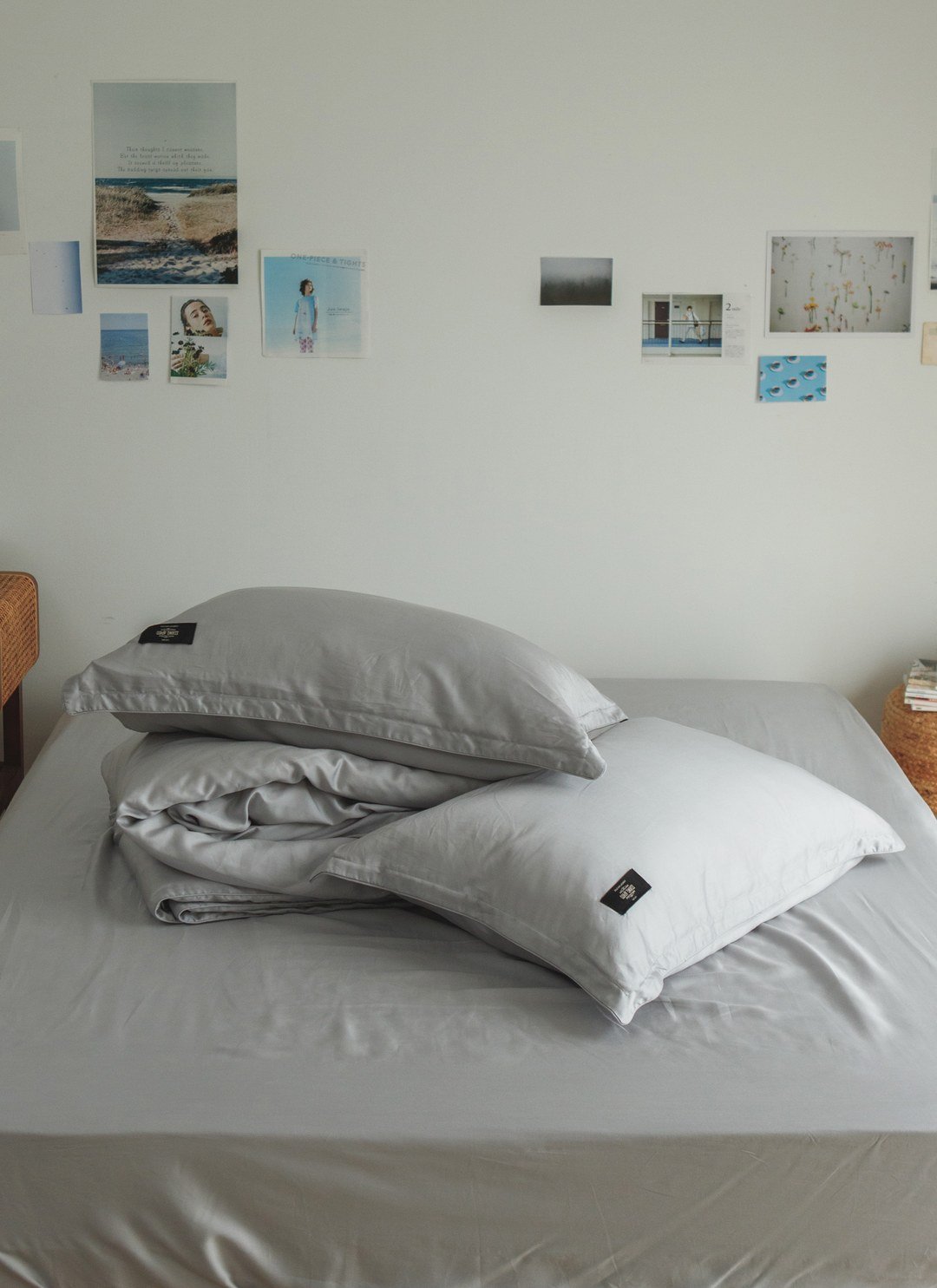 深灰雪松 - 天絲四件組 ( 床包 + 被套 + 枕套 )