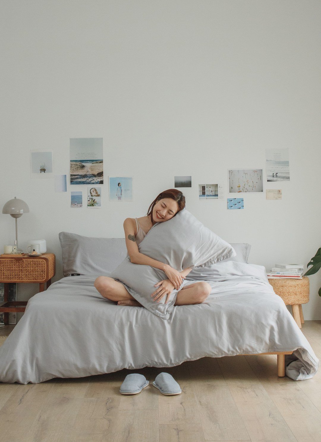 深灰雪松 - 天絲被套組 ( 被套 + 枕套 )