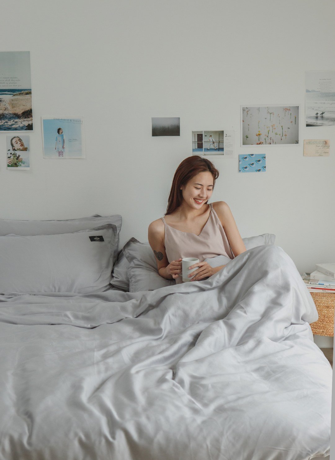 深灰雪松 - 天絲被套組 ( 被套 + 枕套 )