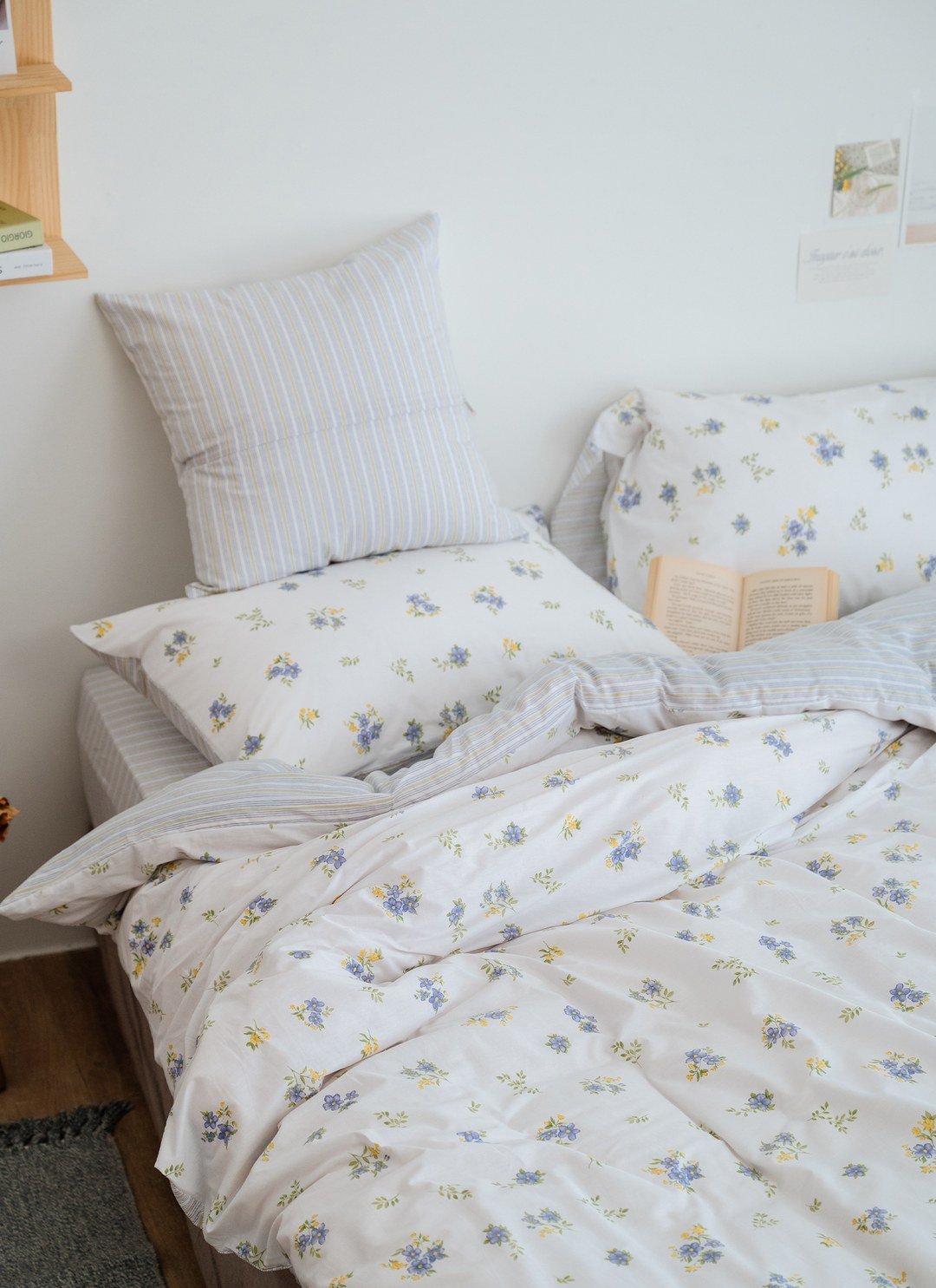 椿嶼 - 純棉四件組 ( 床包 + 被套 + 枕套 )