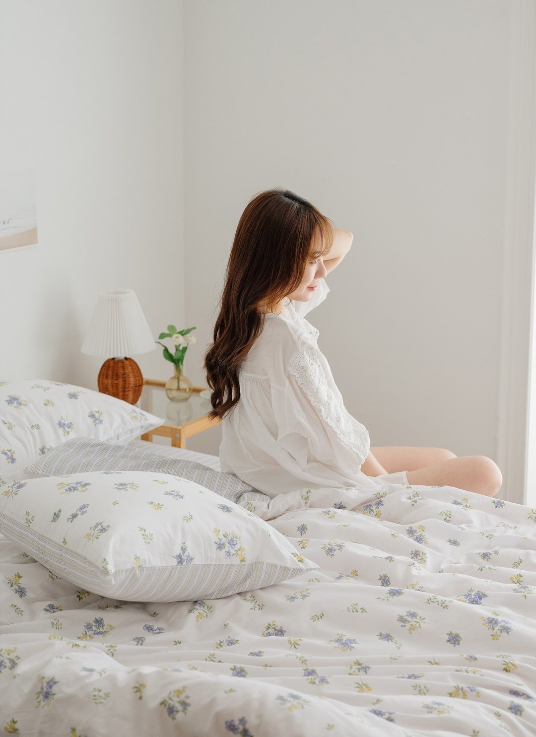 椿嶼 - 純棉床包組 ( 床包 + 枕套 )