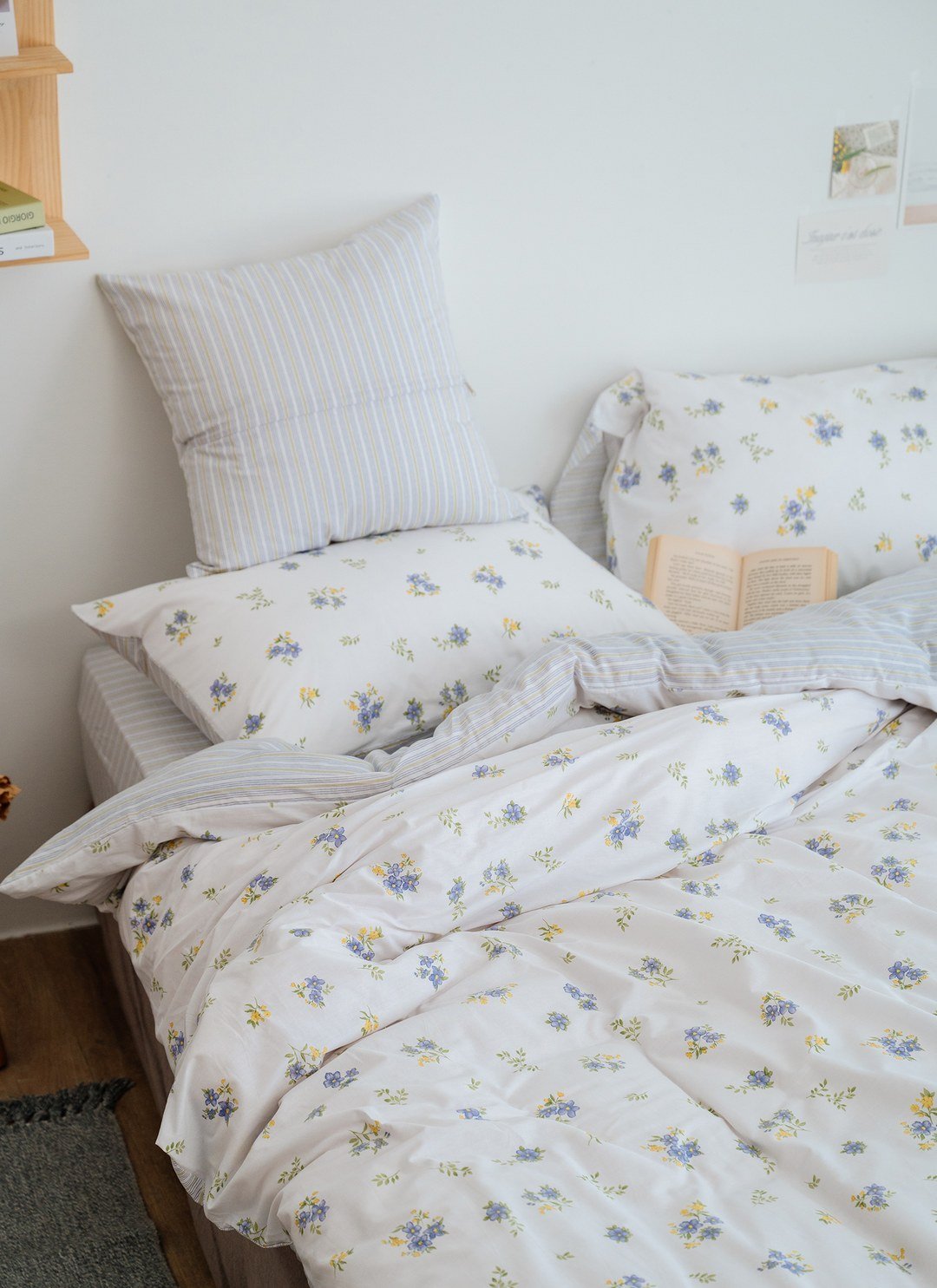 椿嶼 - 純棉床包組 ( 床包 + 枕套 )