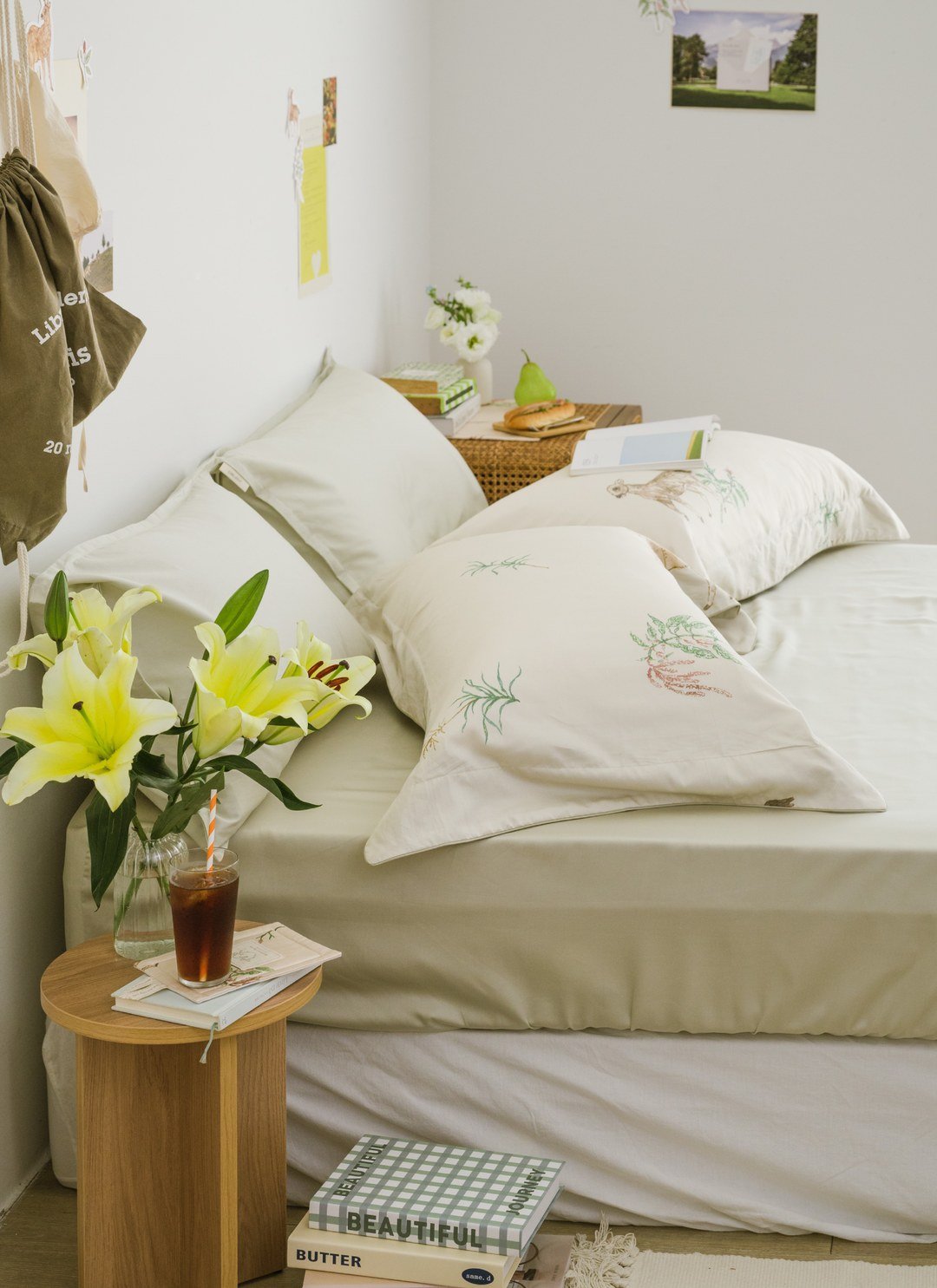 小鹿舞曲 - 天絲棉枕套 / 2入組 / Sybil-Ho 聯名款