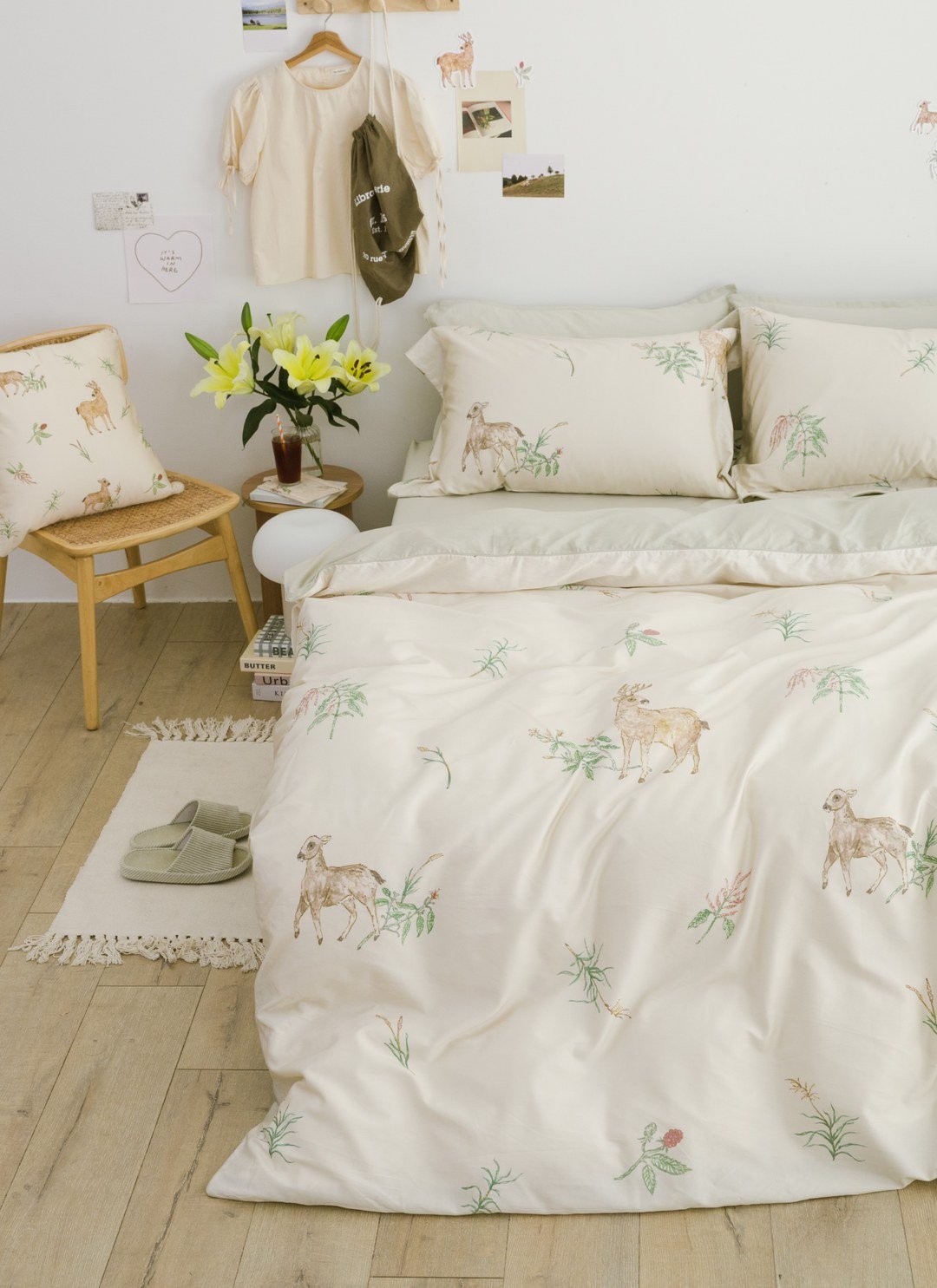 小鹿舞曲 - 天絲棉被套 / Sybil-Ho 聯名款