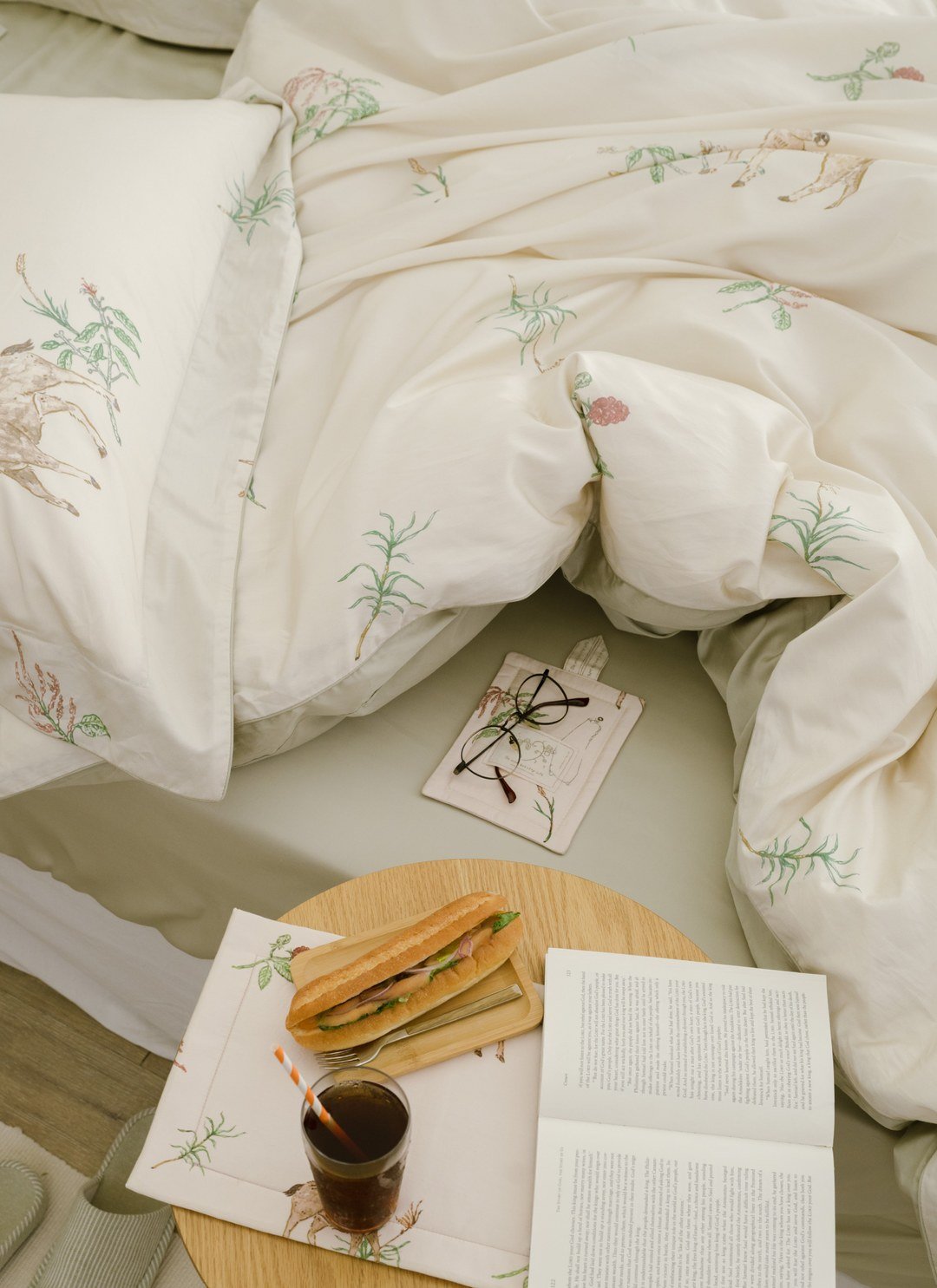 小鹿舞曲 - 天絲棉被套 / Sybil-Ho 聯名款