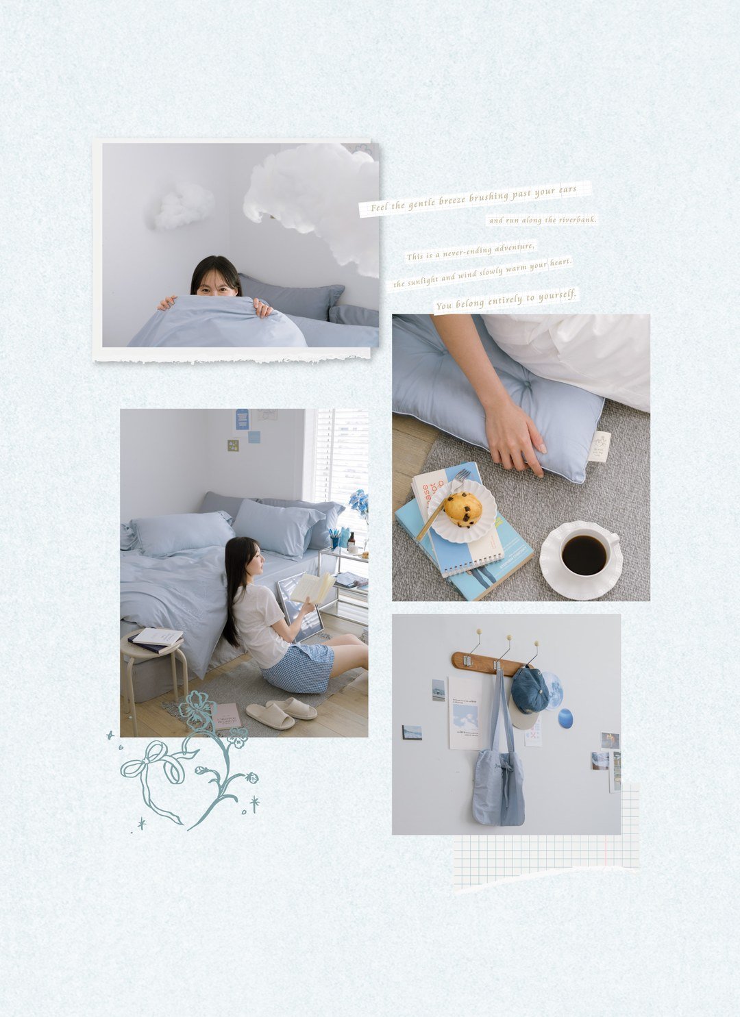 夏夢日記 - 天絲棉枕套 / 2入組 / Sybil-Ho 聯名款