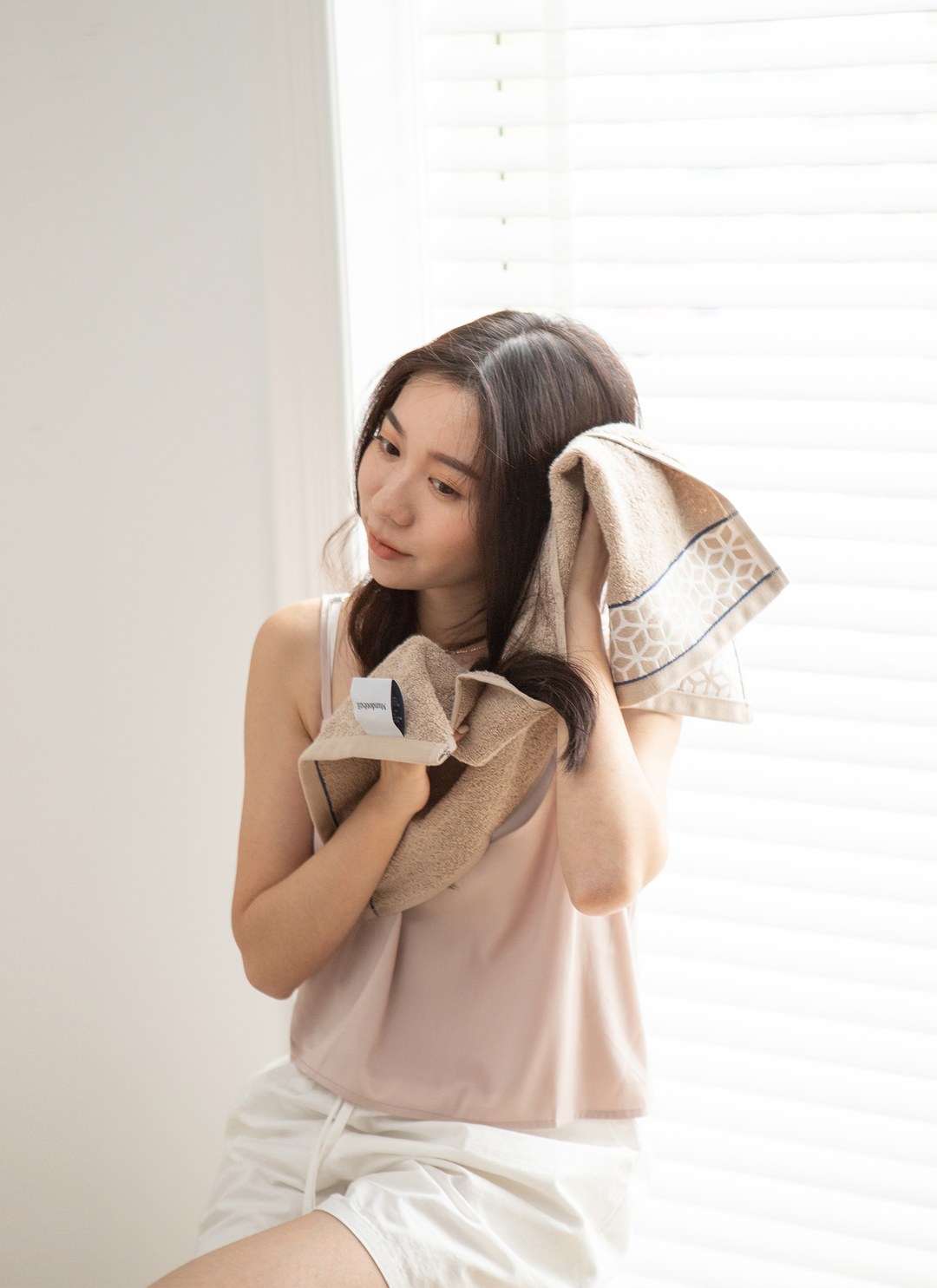 緞編水立方 - 毛巾 / 浴巾