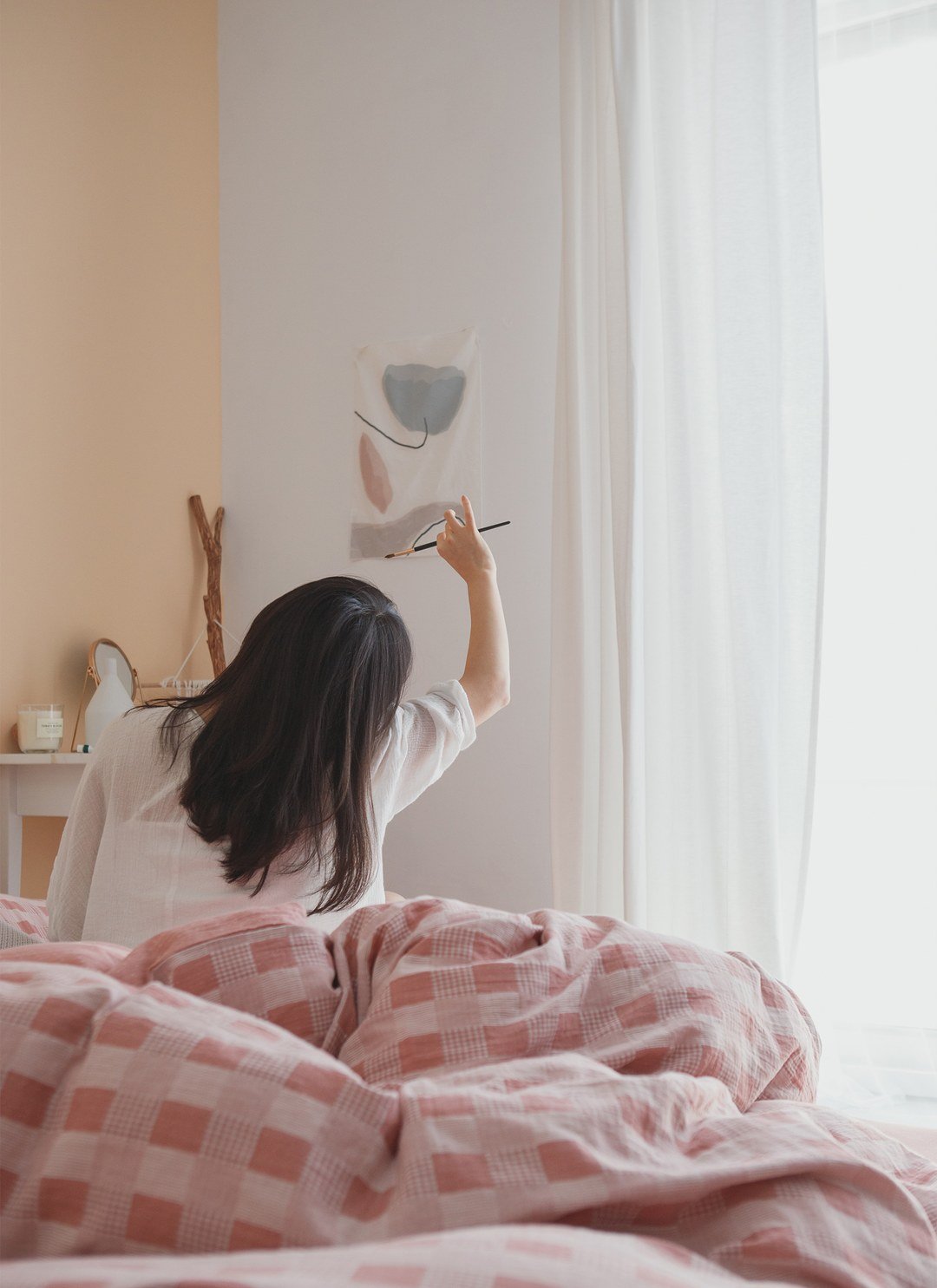 Flo - 棉麻混織掛布