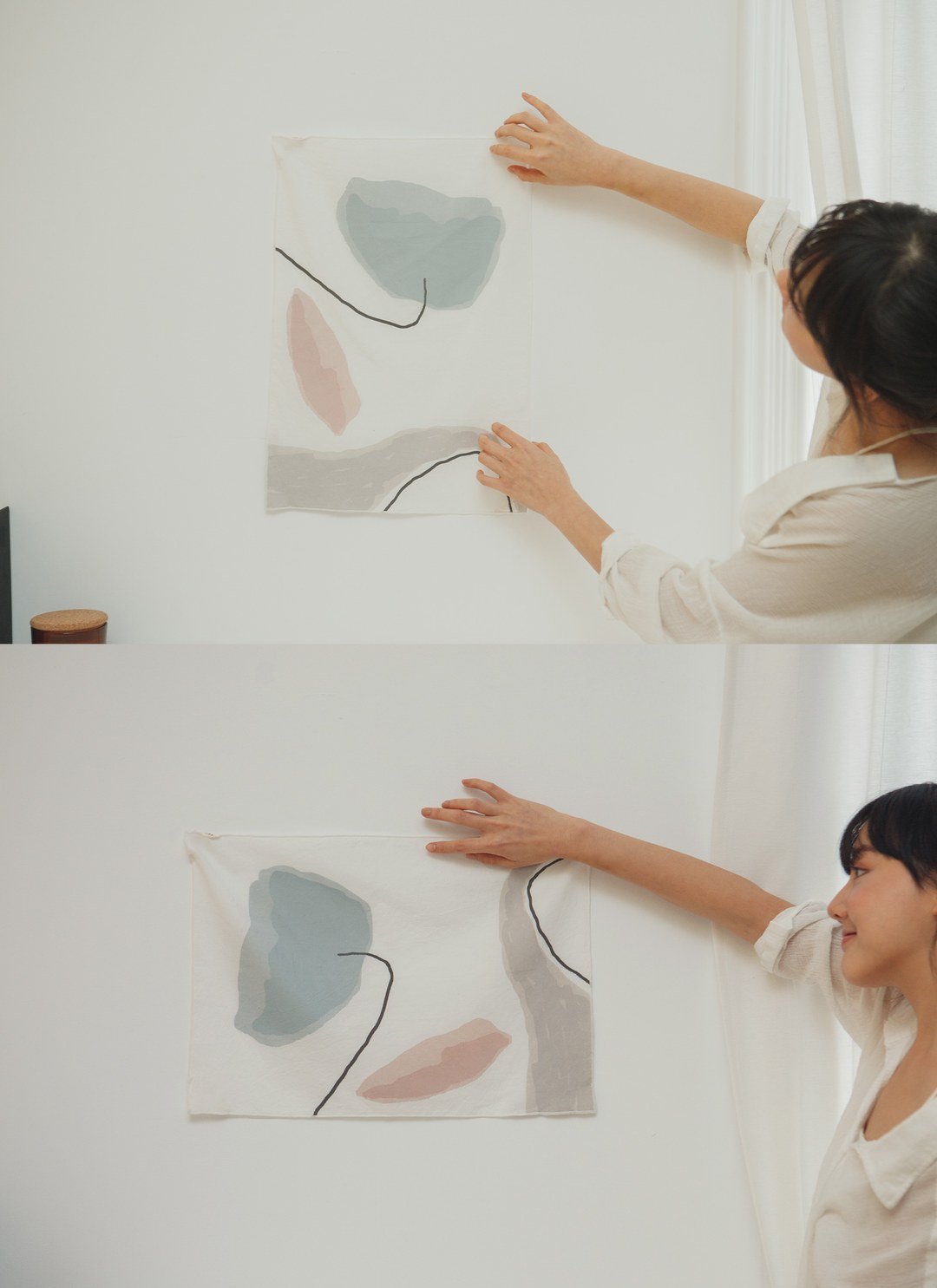 Flo - 棉麻混織掛布