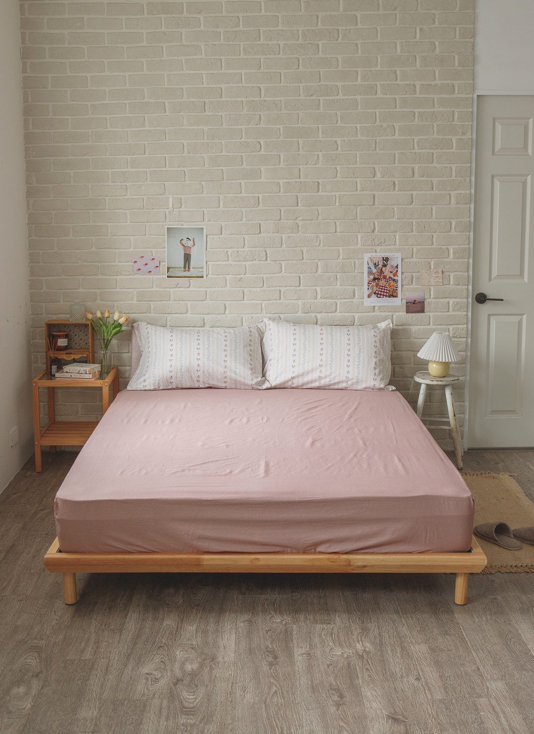 花徑 - 純棉床包組 ( 床包 + 枕套 )