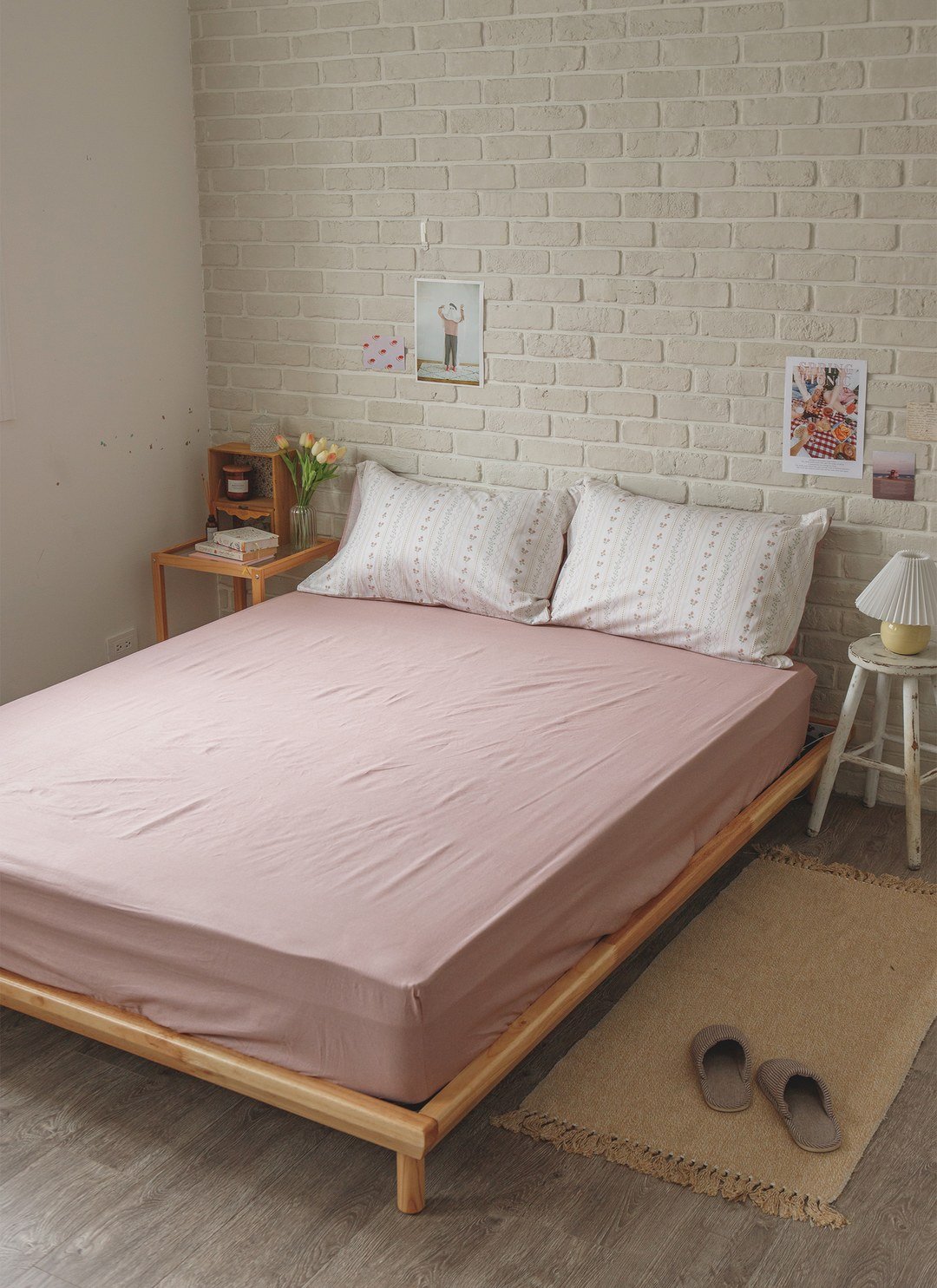 花徑 - 純棉床包組 ( 床包 + 枕套 )