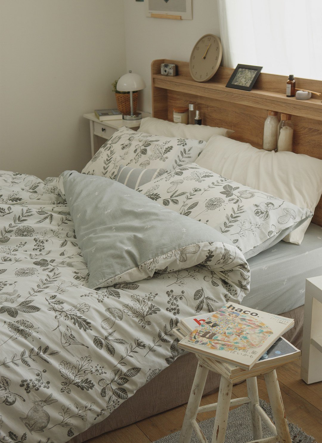 卉之森 - 純棉四件組 ( 床包 + 被套 + 枕套 )