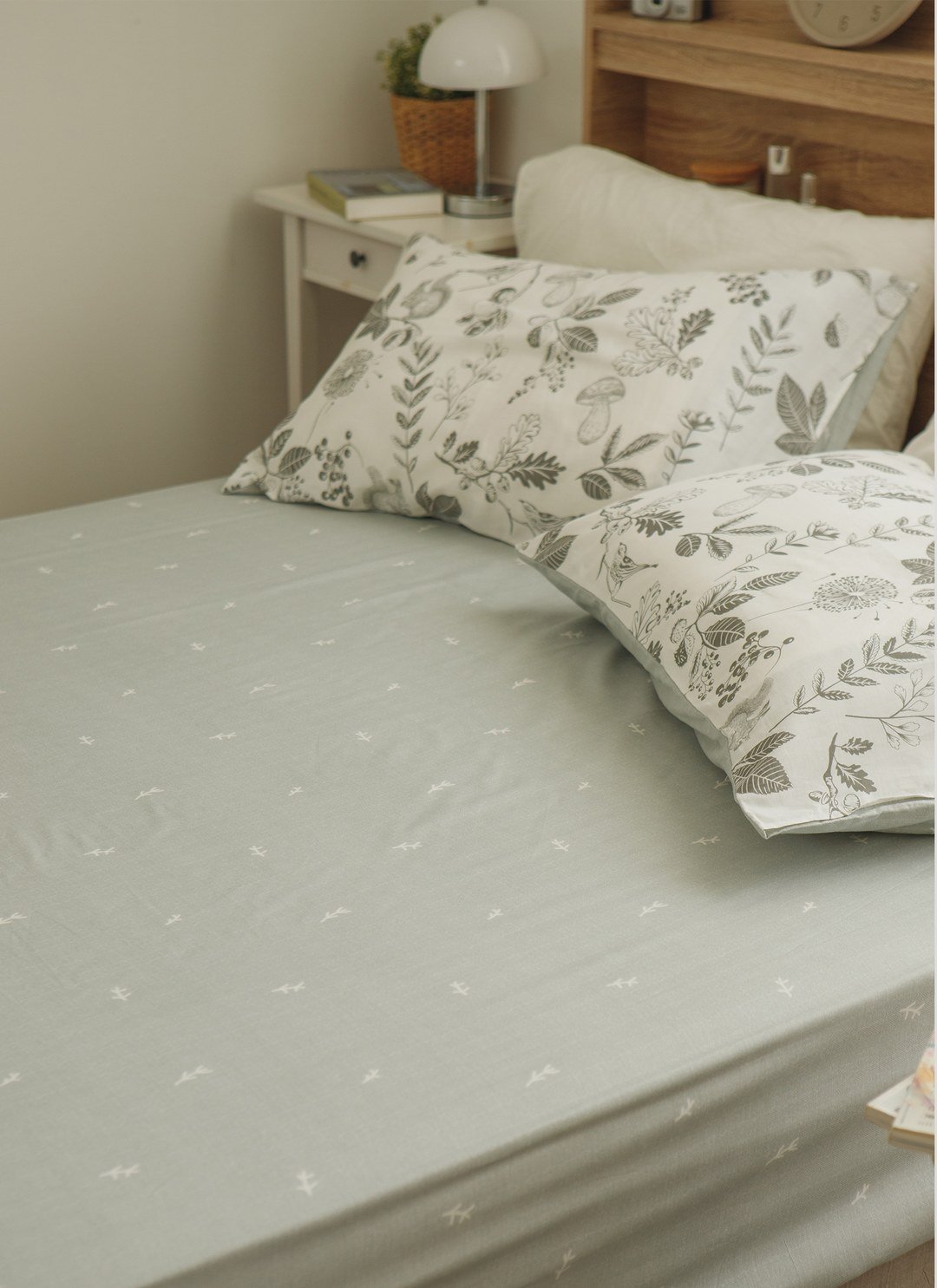 卉之森 - 純棉床包組 ( 床包 + 枕套 )
