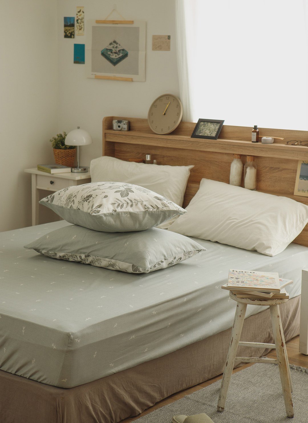 卉之森 - 純棉床包組 ( 床包 + 枕套 )