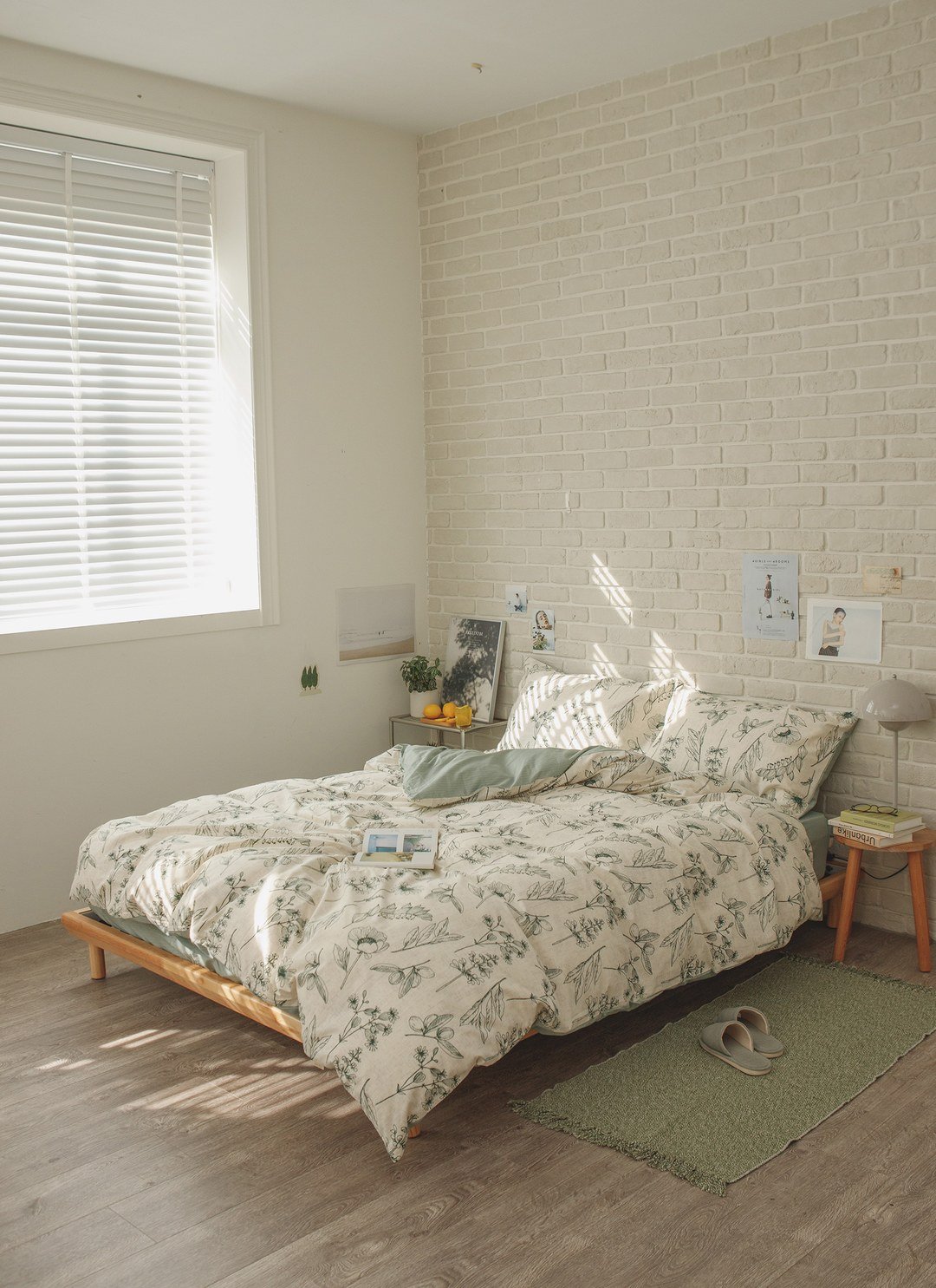 綠町 - 純棉四件組 ( 床包 + 被套 + 枕套 )