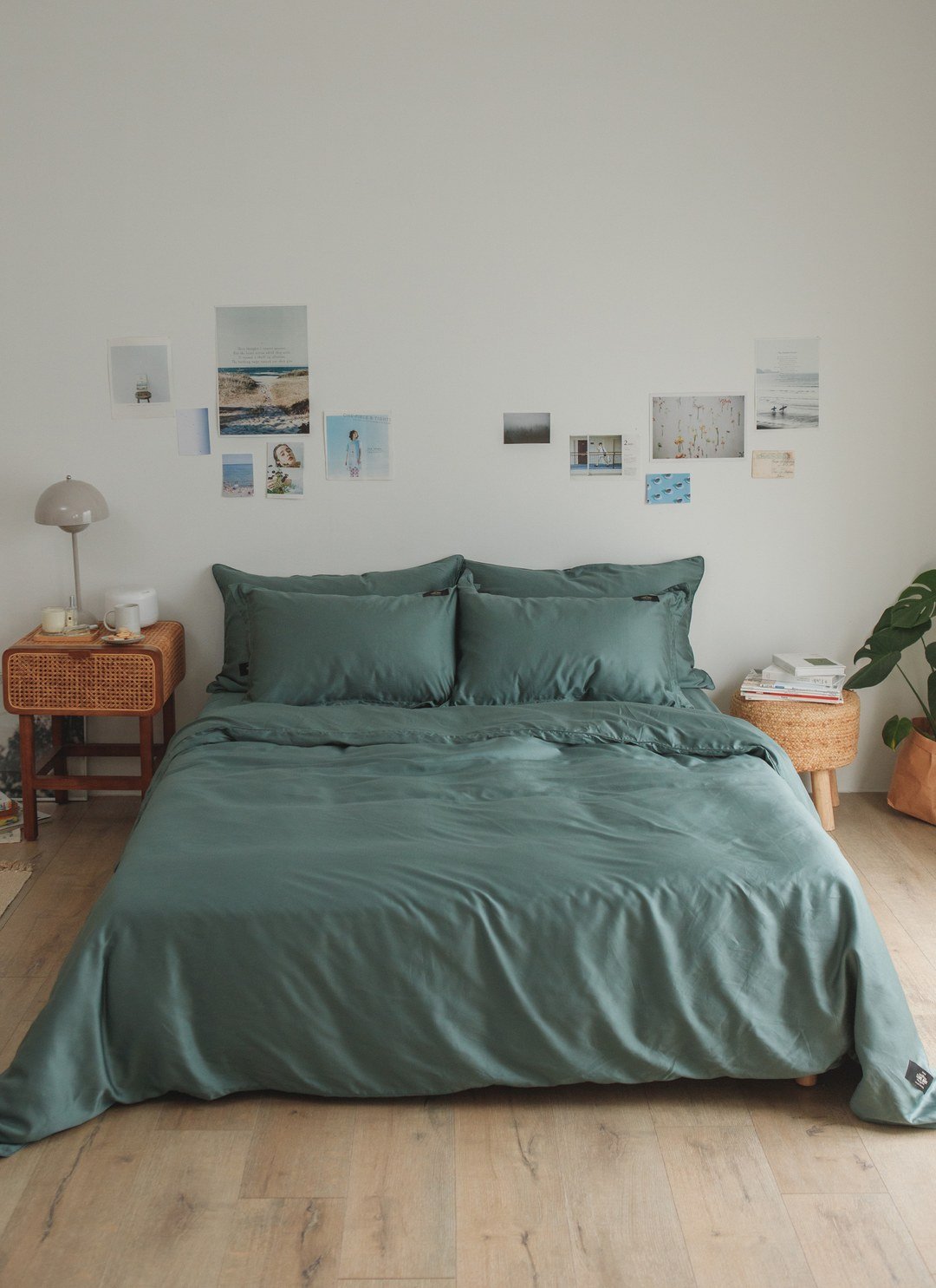 綠霧森林 - 天絲被套組 ( 被套 + 枕套 )