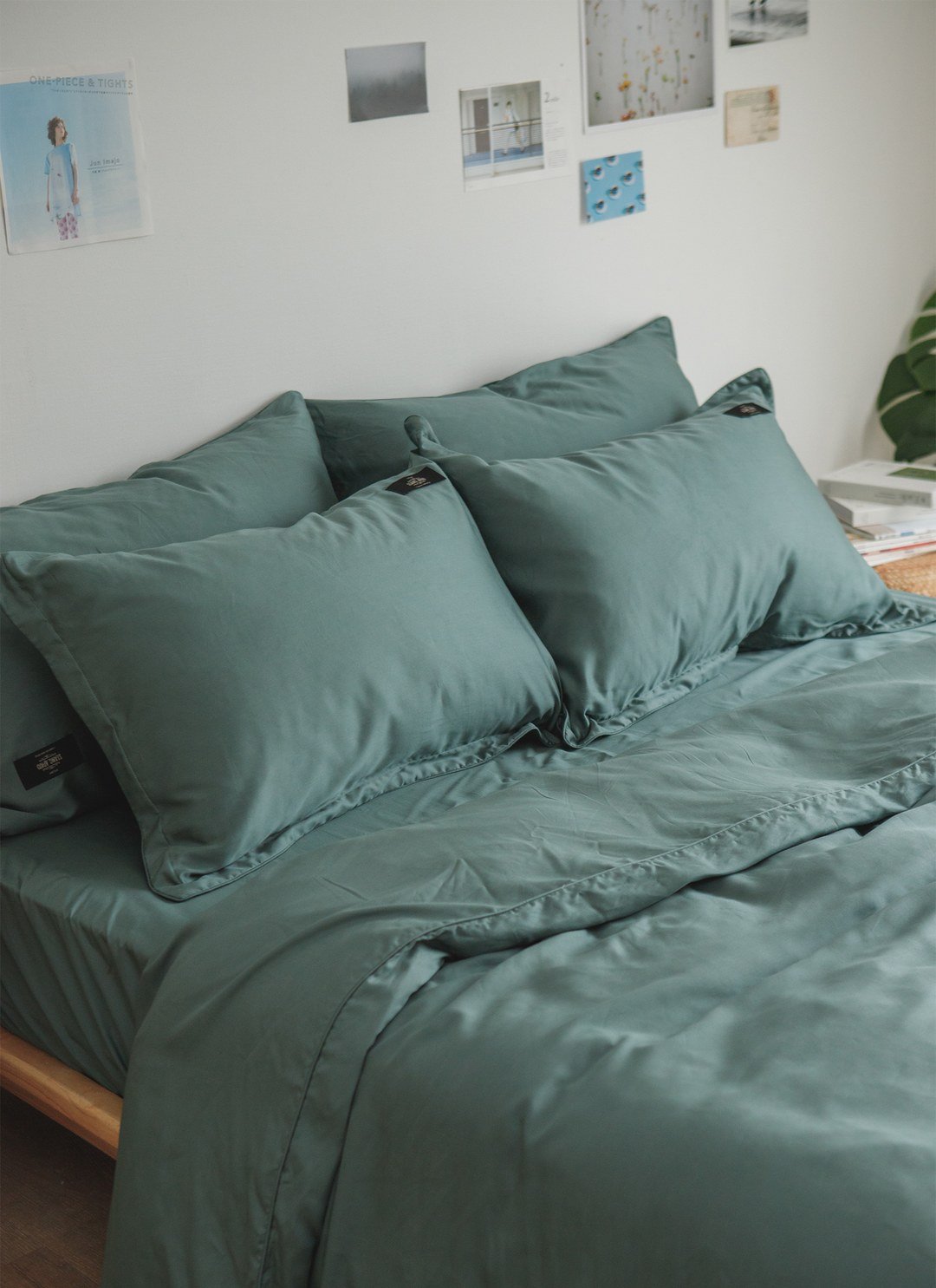 綠霧森林 - 天絲被套組 ( 被套 + 枕套 )