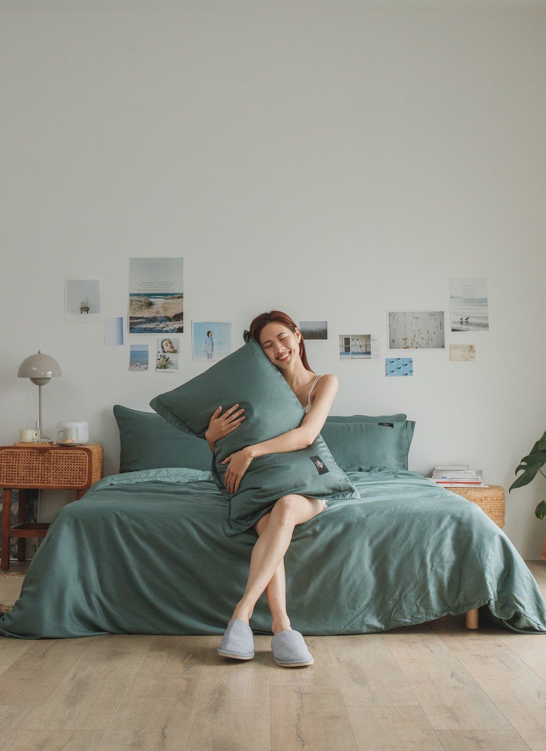 綠霧森林 - 天絲被套組 ( 被套 + 枕套 )