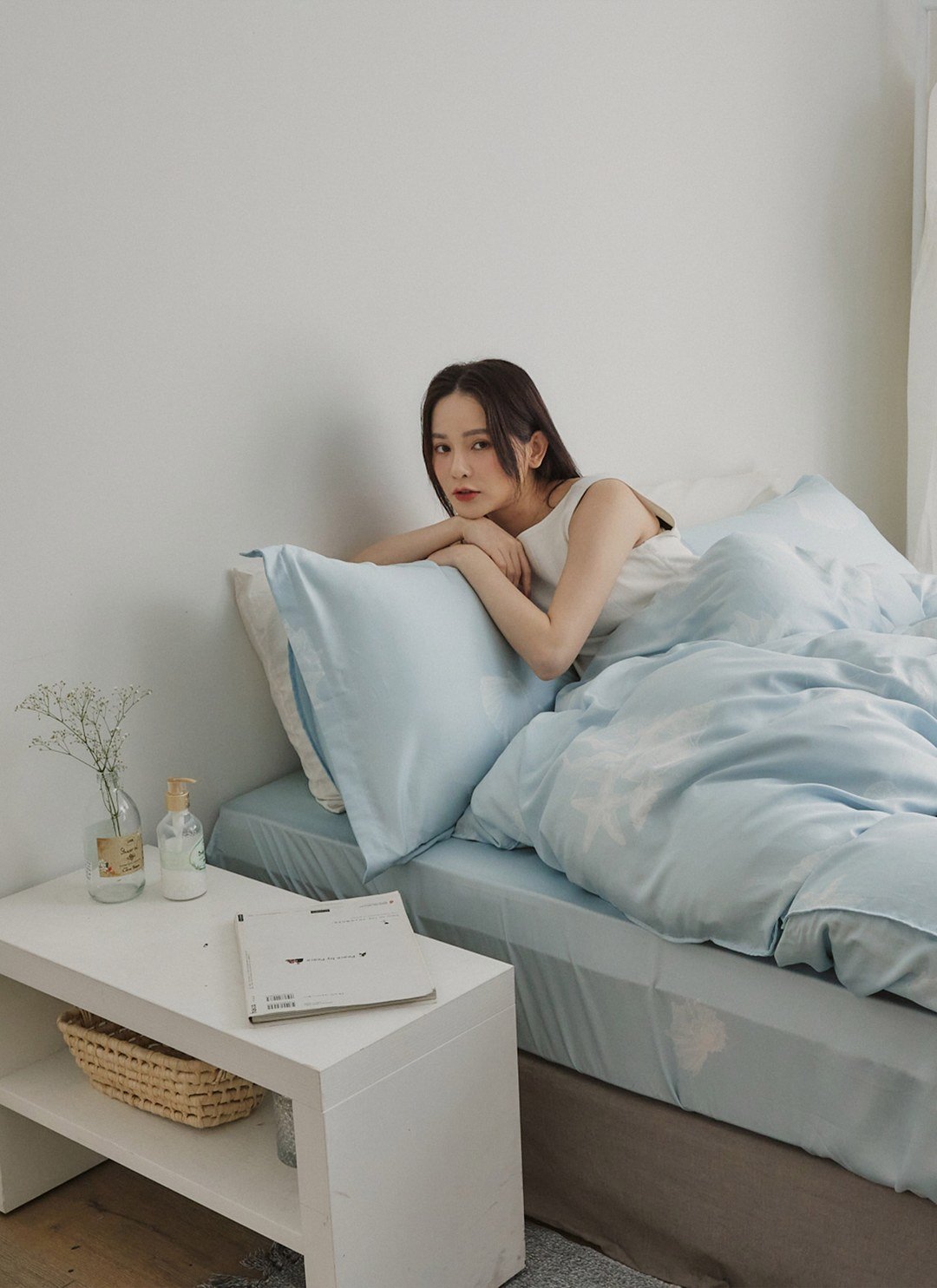 Hallie - 天絲床包組 ( 床包 + 枕套 )