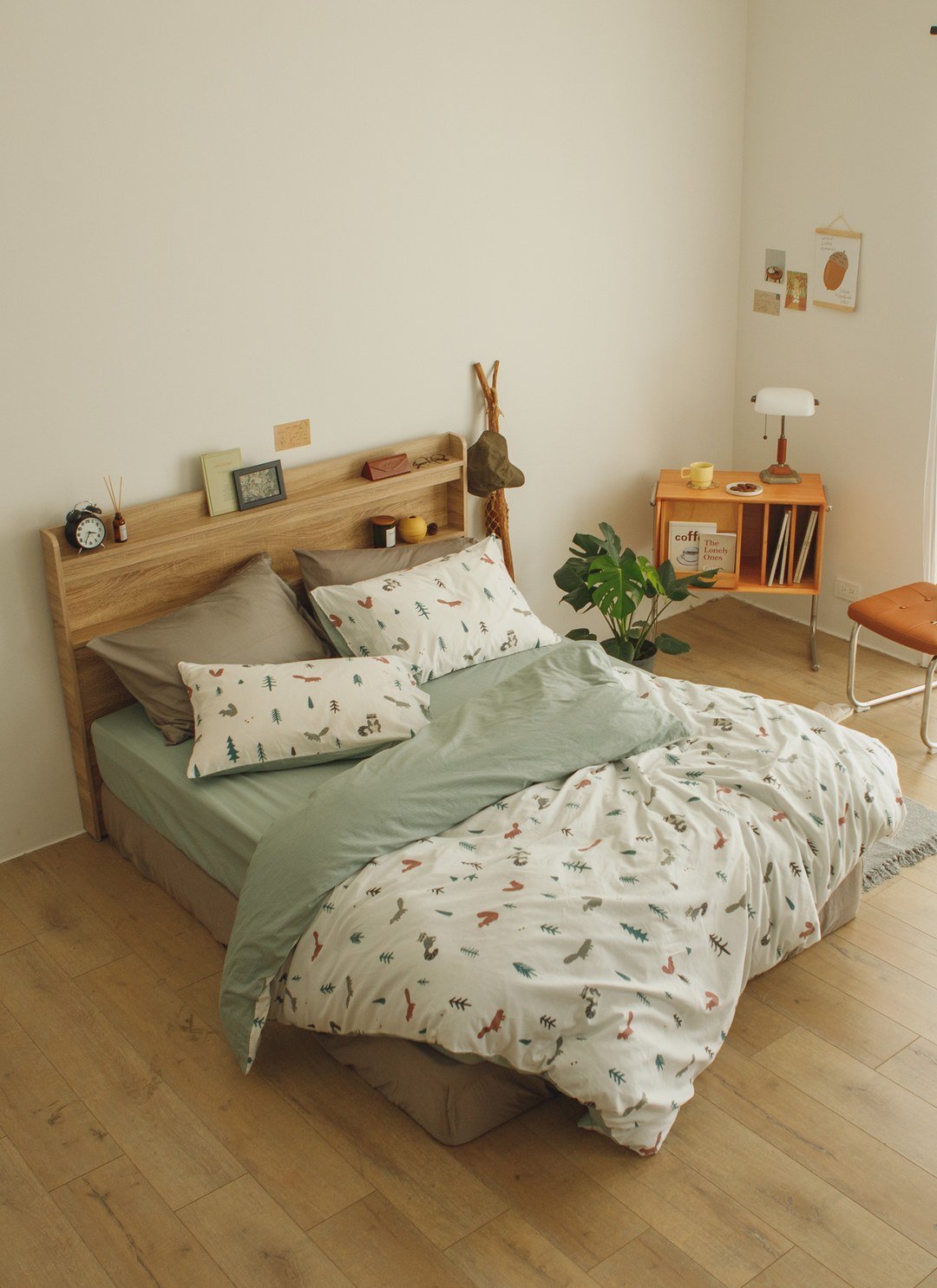 捉迷藏 - 純棉四件組 ( 床包 + 被套 + 枕套 )