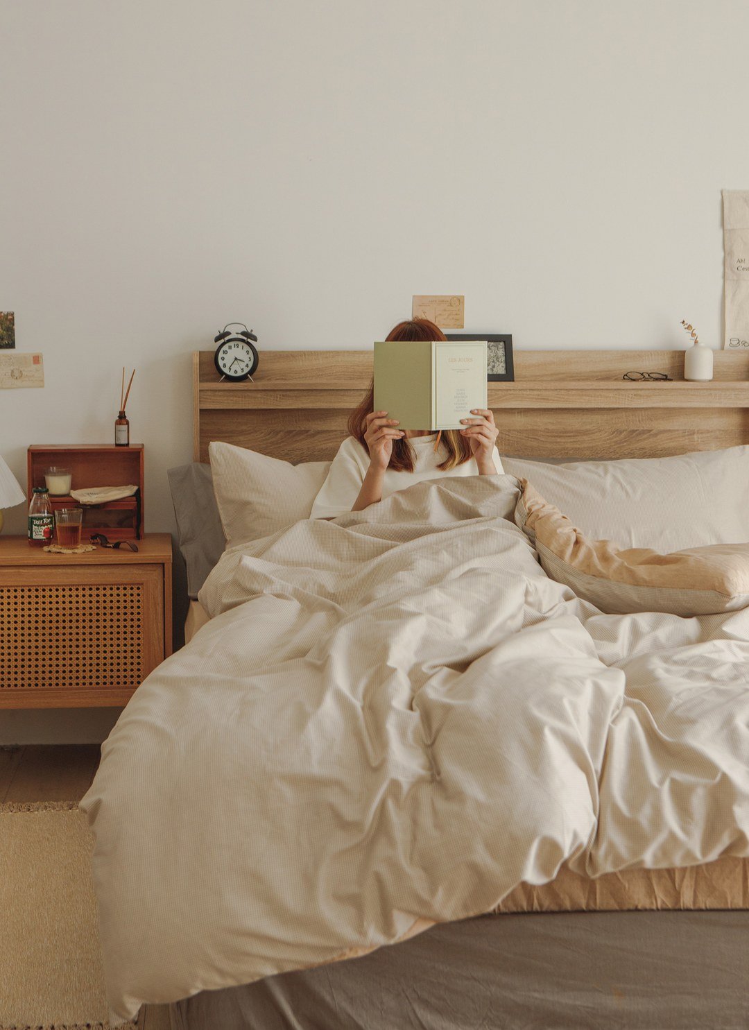 Latte - 純棉四件組 ( 床包 + 被套 + 枕套 )