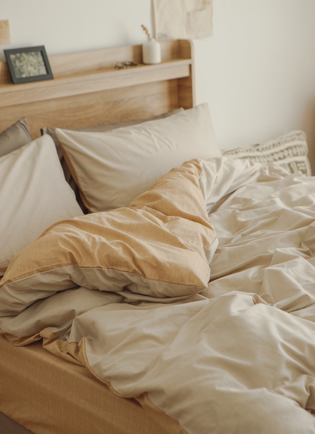 Latte - 純棉四件組 ( 床包 + 被套 + 枕套 )