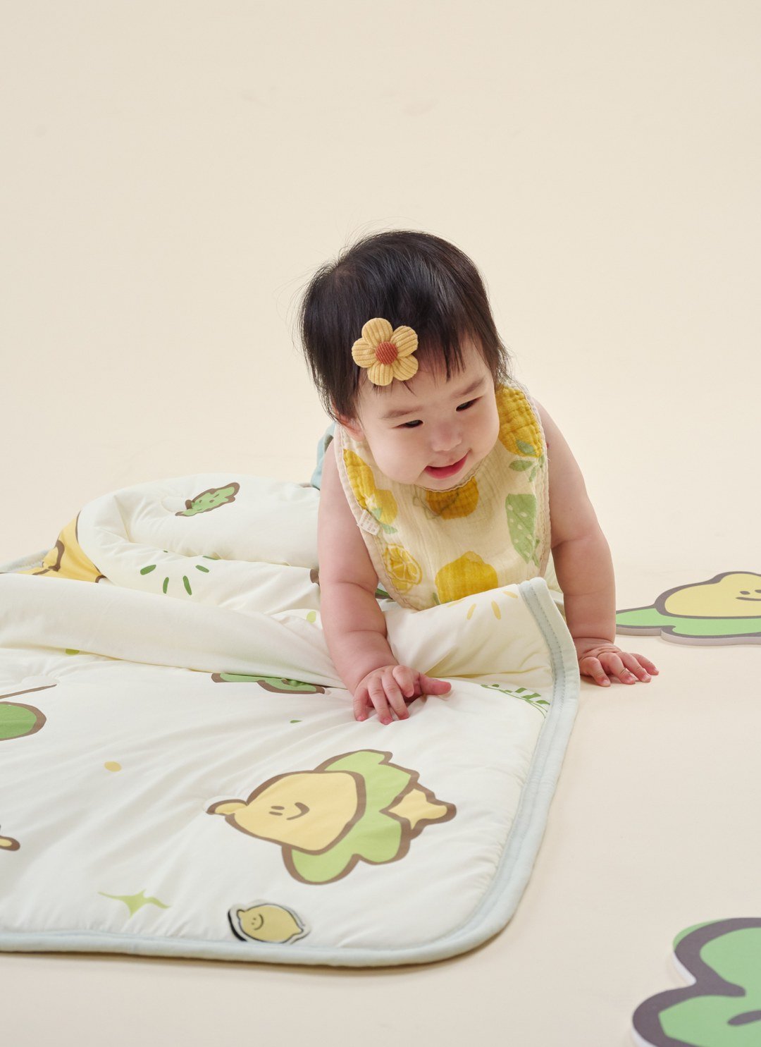 LUCKY LEMONY - 熊冷萬用墊 / 瞬間冰感 Extreme Cool / Second Morning 正版授權