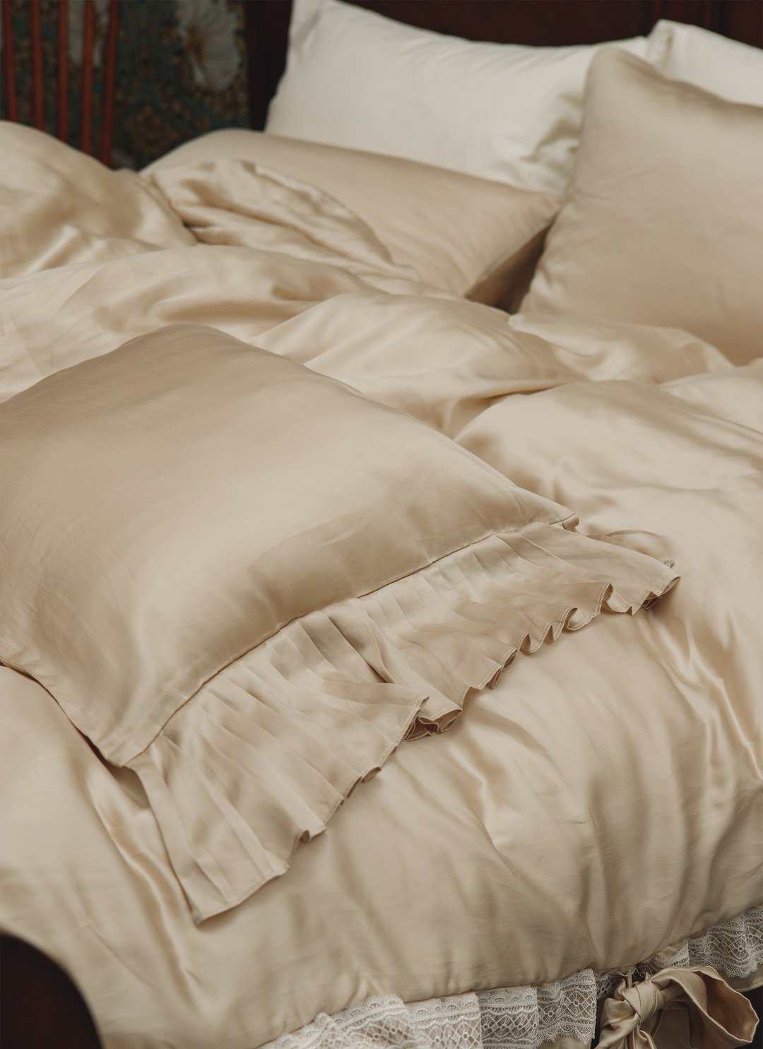 Love淺茶 - 天絲抱枕 / 瑪裘瑞 Marjorie 聯名款