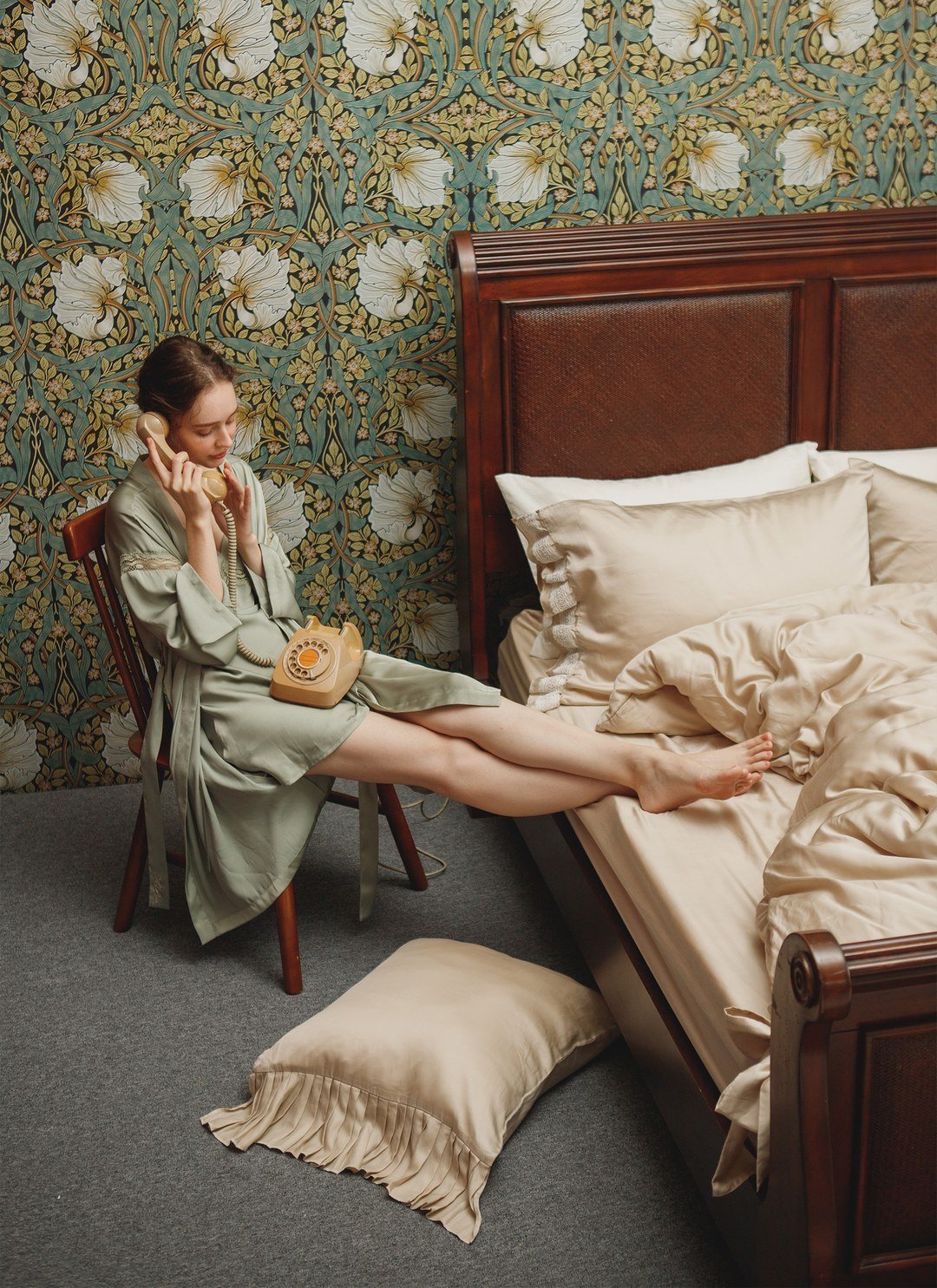 Love淺茶 - 天絲抱枕 / 瑪裘瑞 Marjorie 聯名款