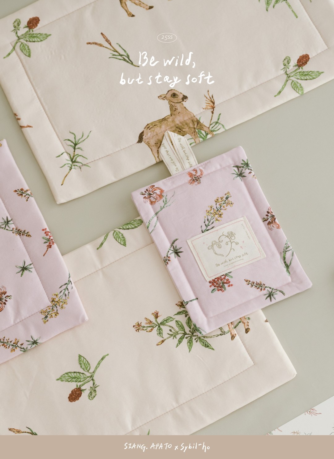 多功能澎澎桌墊 / 杯墊 / Sybil-Ho 聯名款