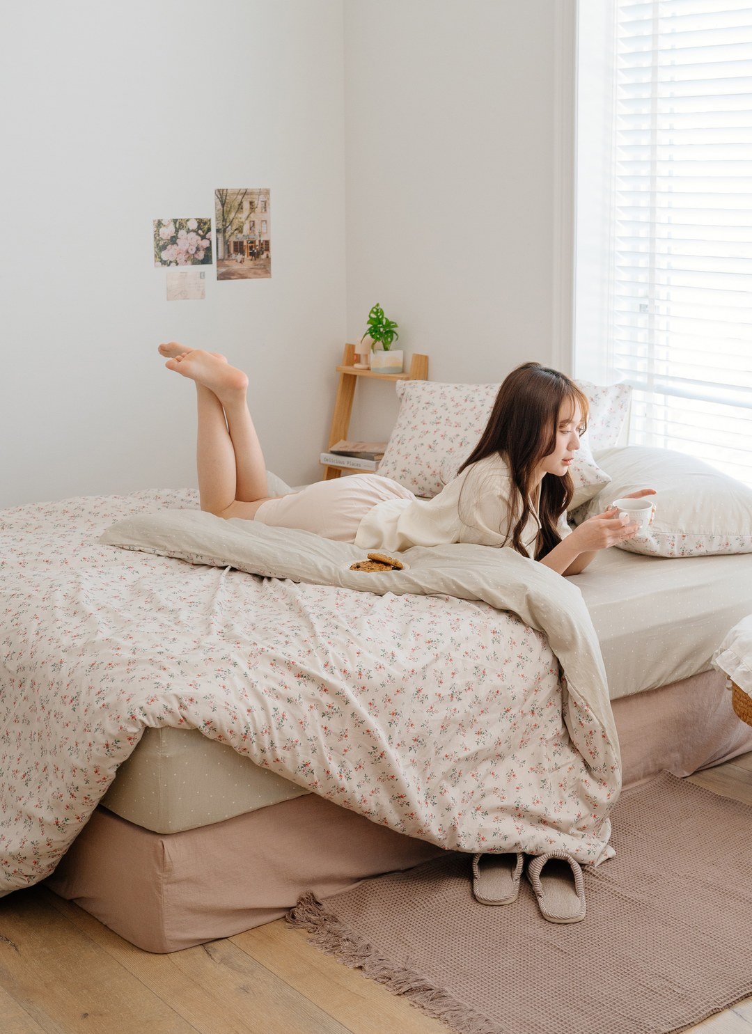 沐堇 - 純棉四件組 ( 床包 + 被套 + 枕套 )