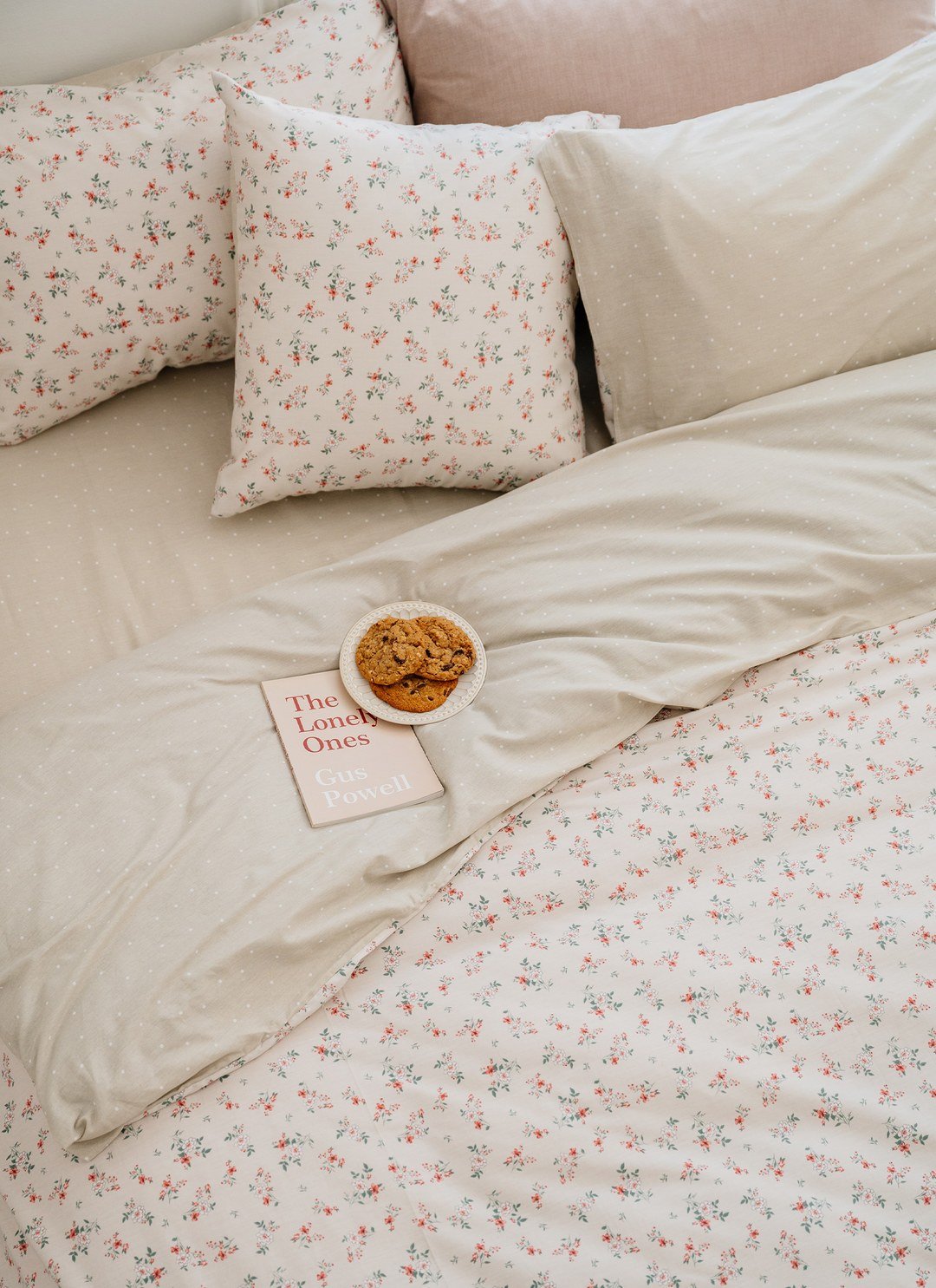 沐堇 - 純棉四件組 ( 床包 + 被套 + 枕套 )