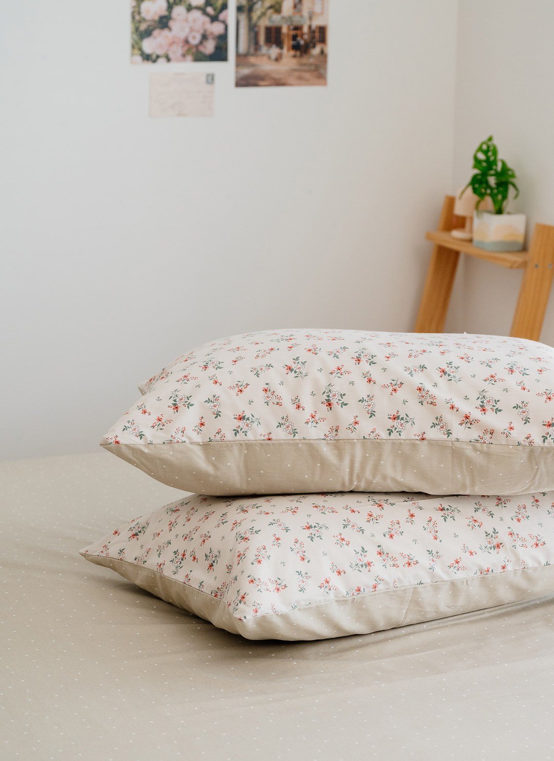 沐堇 - 純棉床包組 ( 床包 + 枕套 )