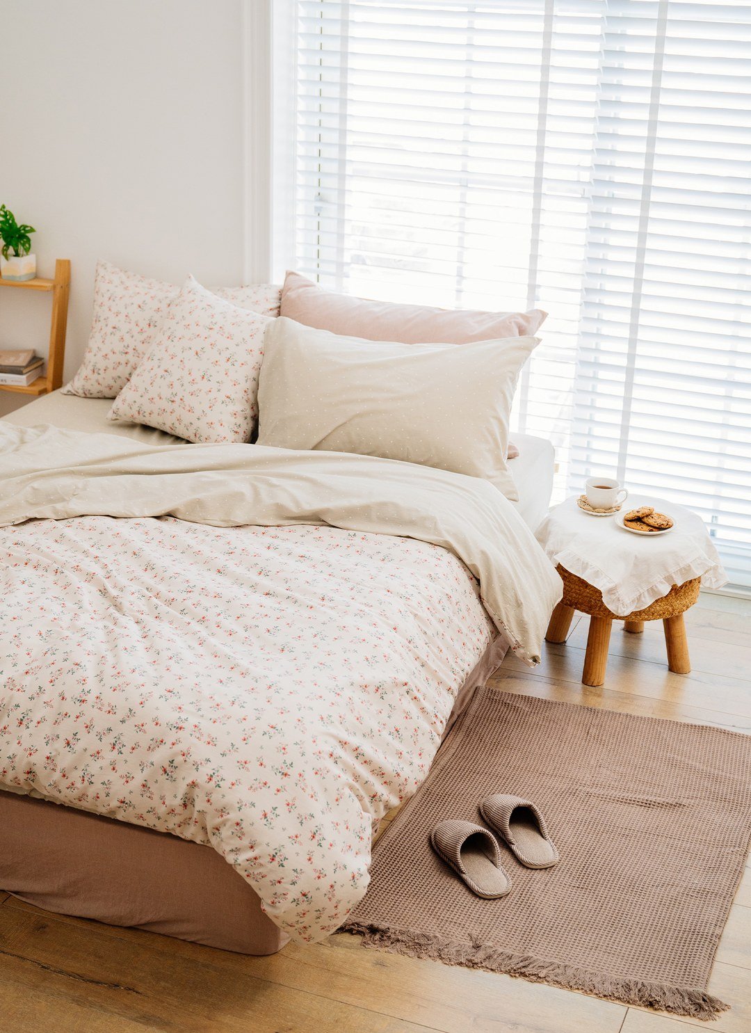 沐堇 - 純棉床包組 ( 床包 + 枕套 )