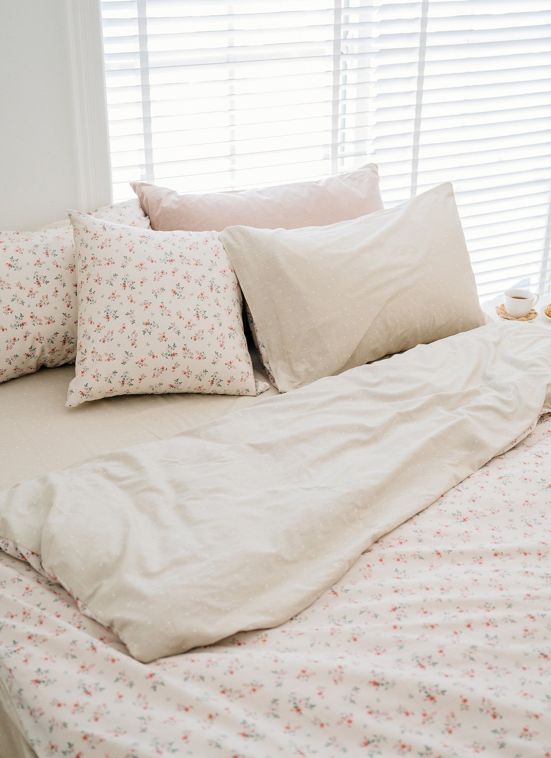 沐堇 - 純棉床包組 ( 床包 + 枕套 )