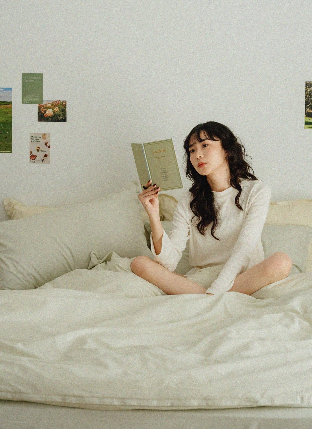 綠松 - 有機棉四件組 ( 床包 + 被套 + 枕套 )