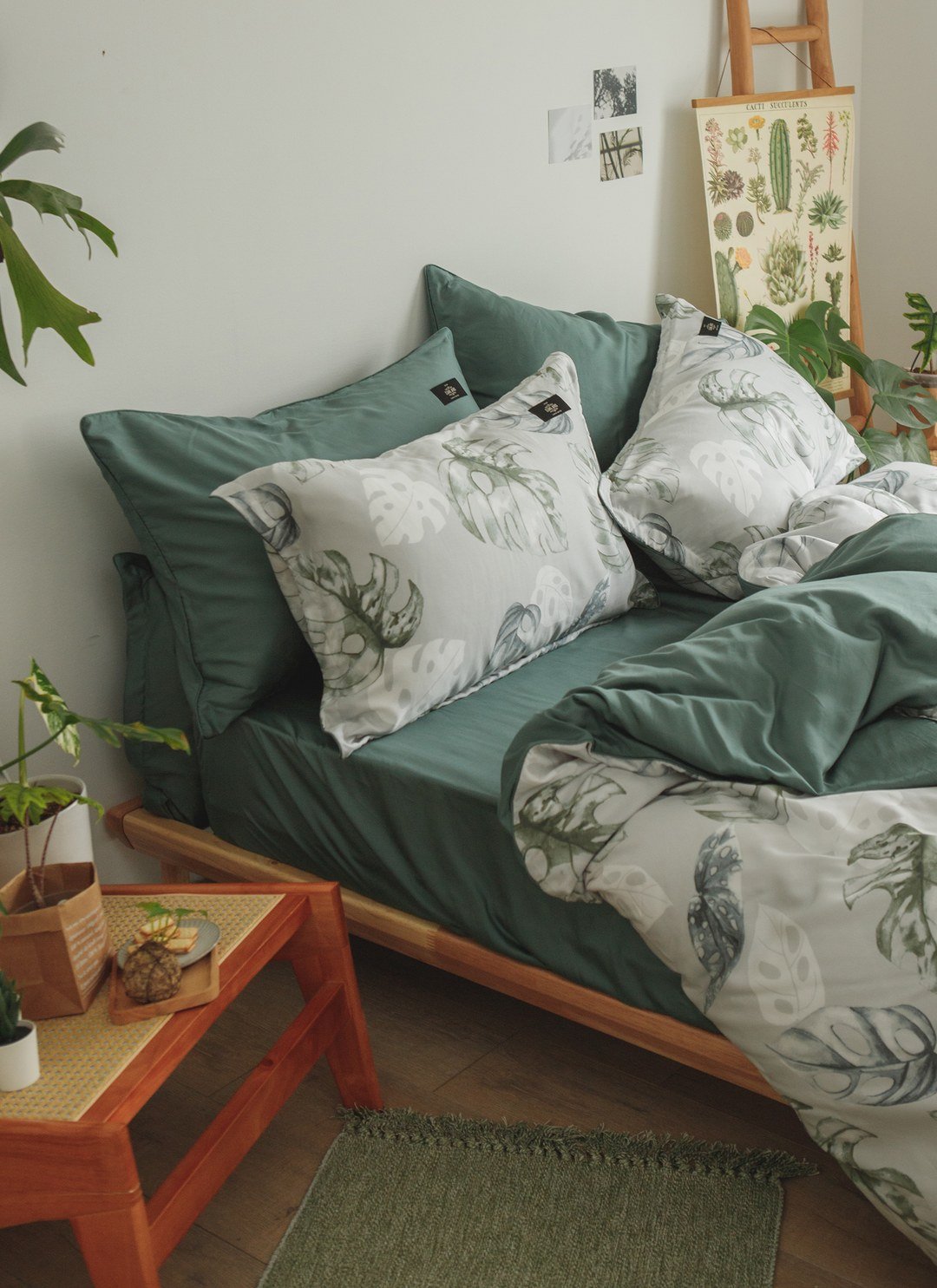 植室 - 天絲四件組 ( 床包 + 被套 + 枕套 )