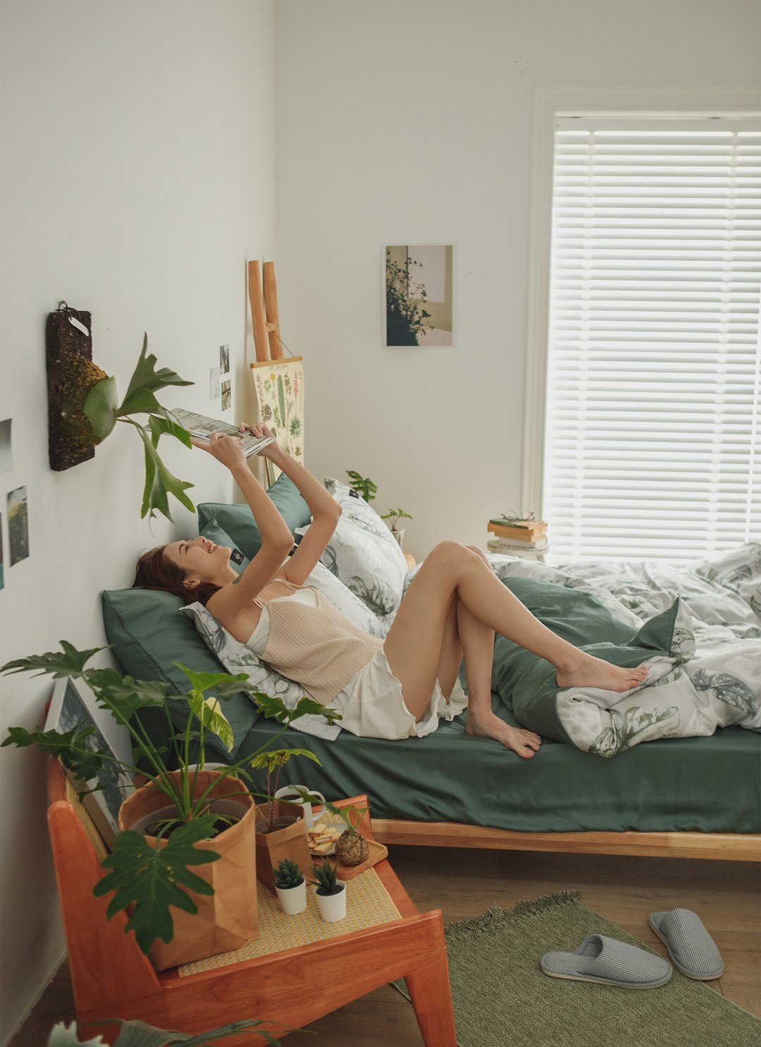 植室 - 天絲四件組 ( 床包 + 被套 + 枕套 )