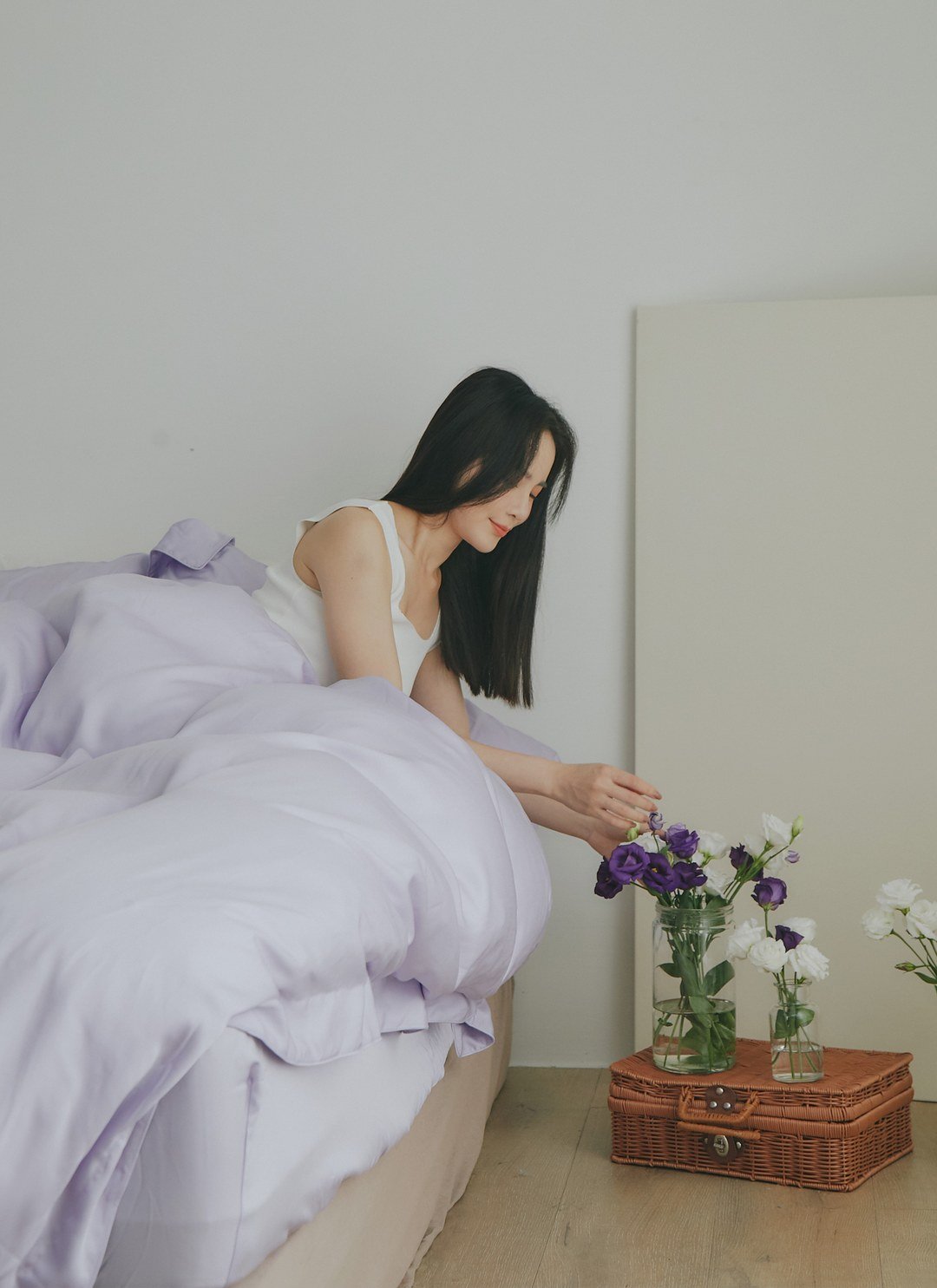 淡紫丁香 - 天絲被套