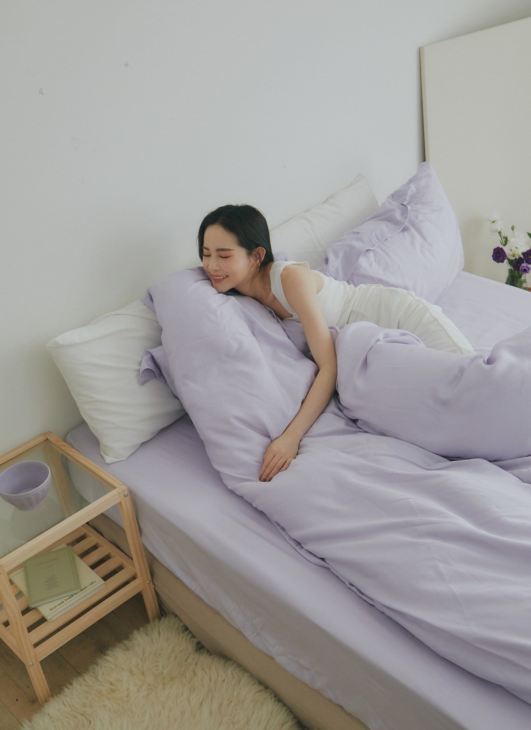 淡紫丁香 - 天絲被套