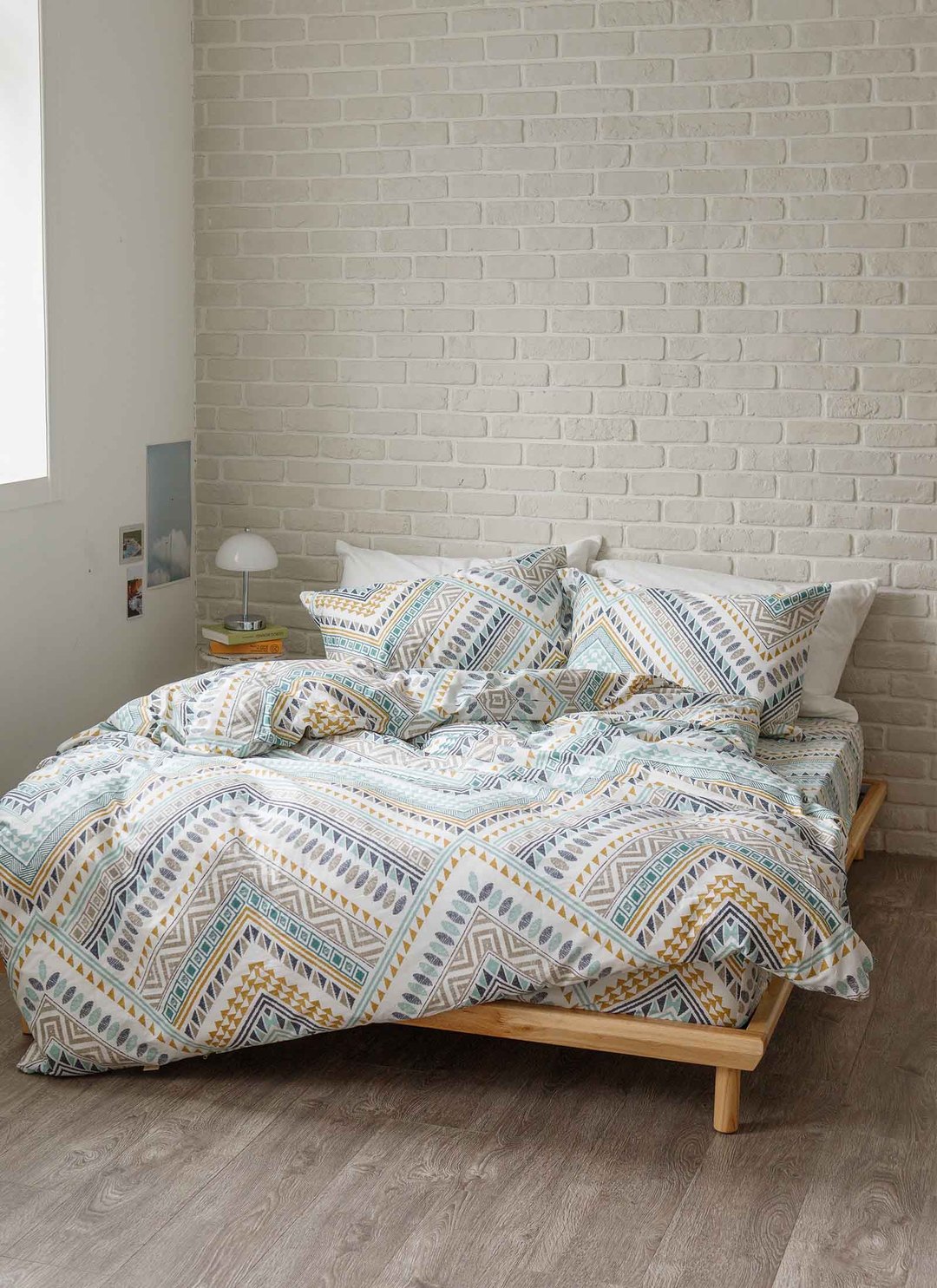 莎夏 - 純棉四件組 ( 床包 + 被套 + 枕套 )