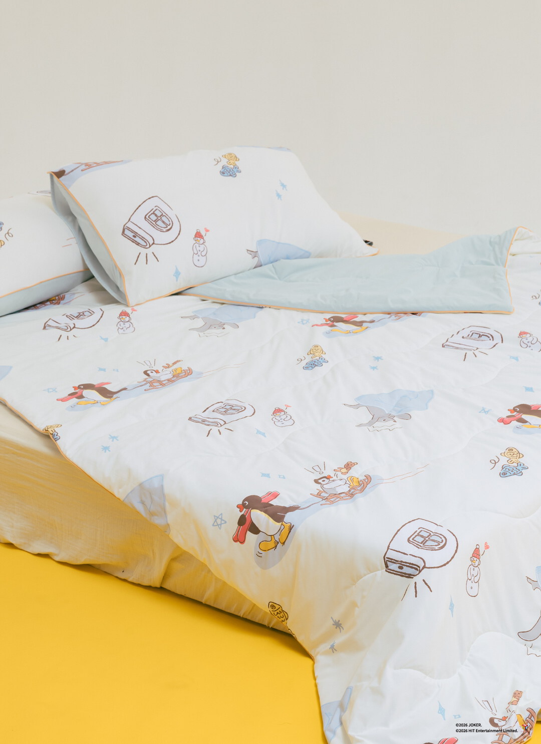 Pingu™企鵝家族 X 熊冷系列 / Snowy Funnies / 熊冷被 / 涼被 / 瞬間冰感 Extreme Cool